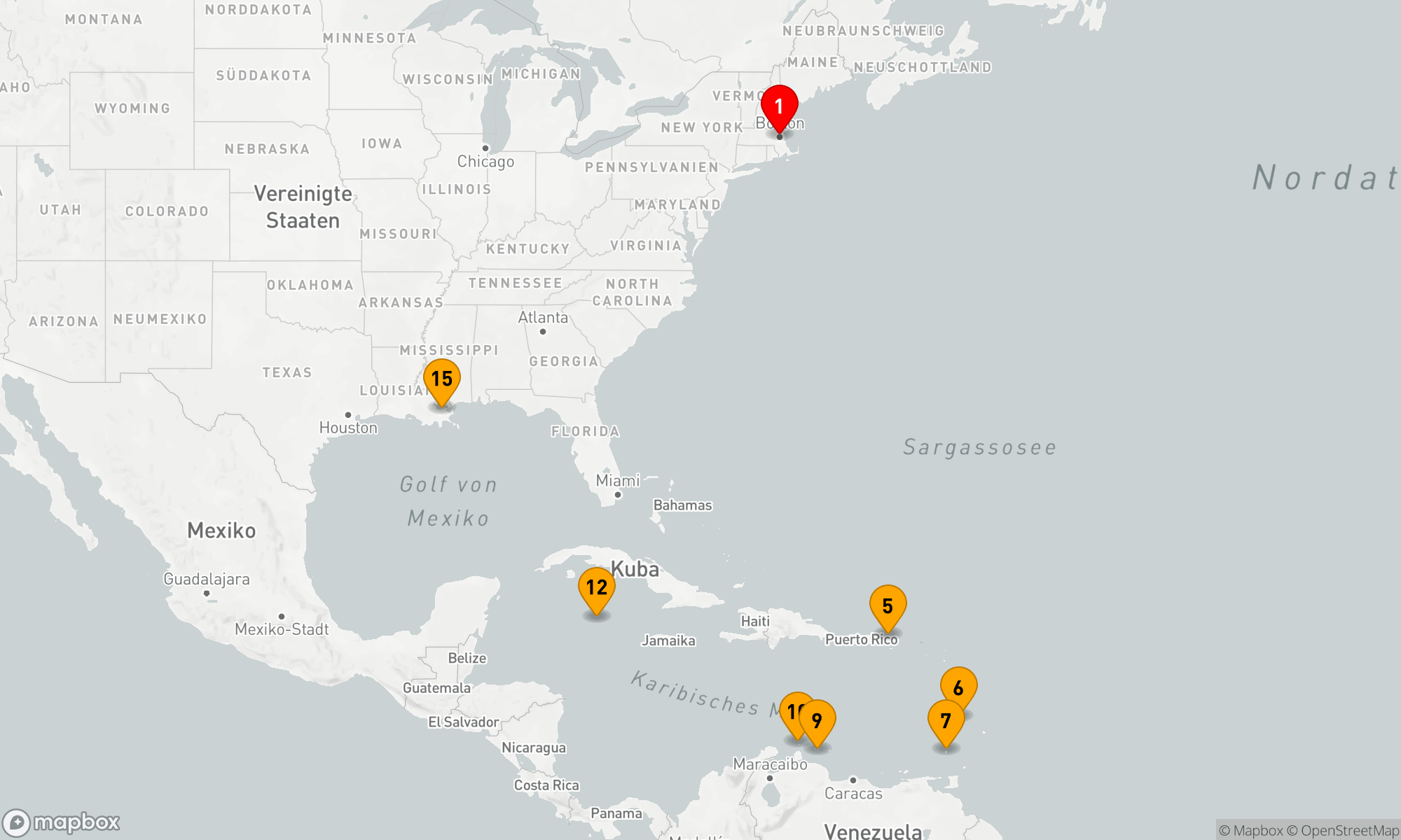Route 14 Nächte - Karibische Entdeckungsreise von Nord nach Süd