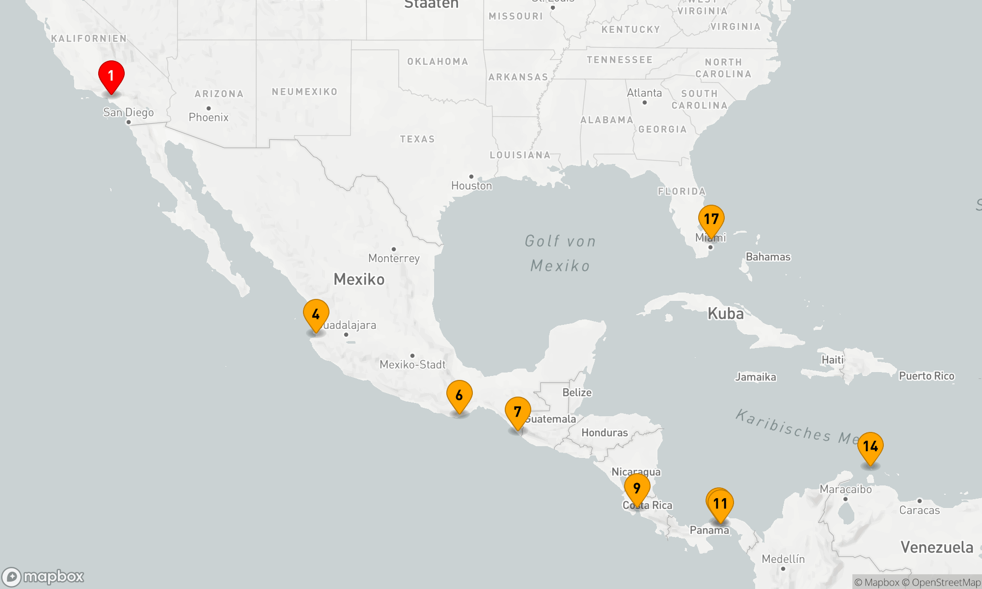 Route 16 Nächte - Panamakanal - von Ozean zu Ozean