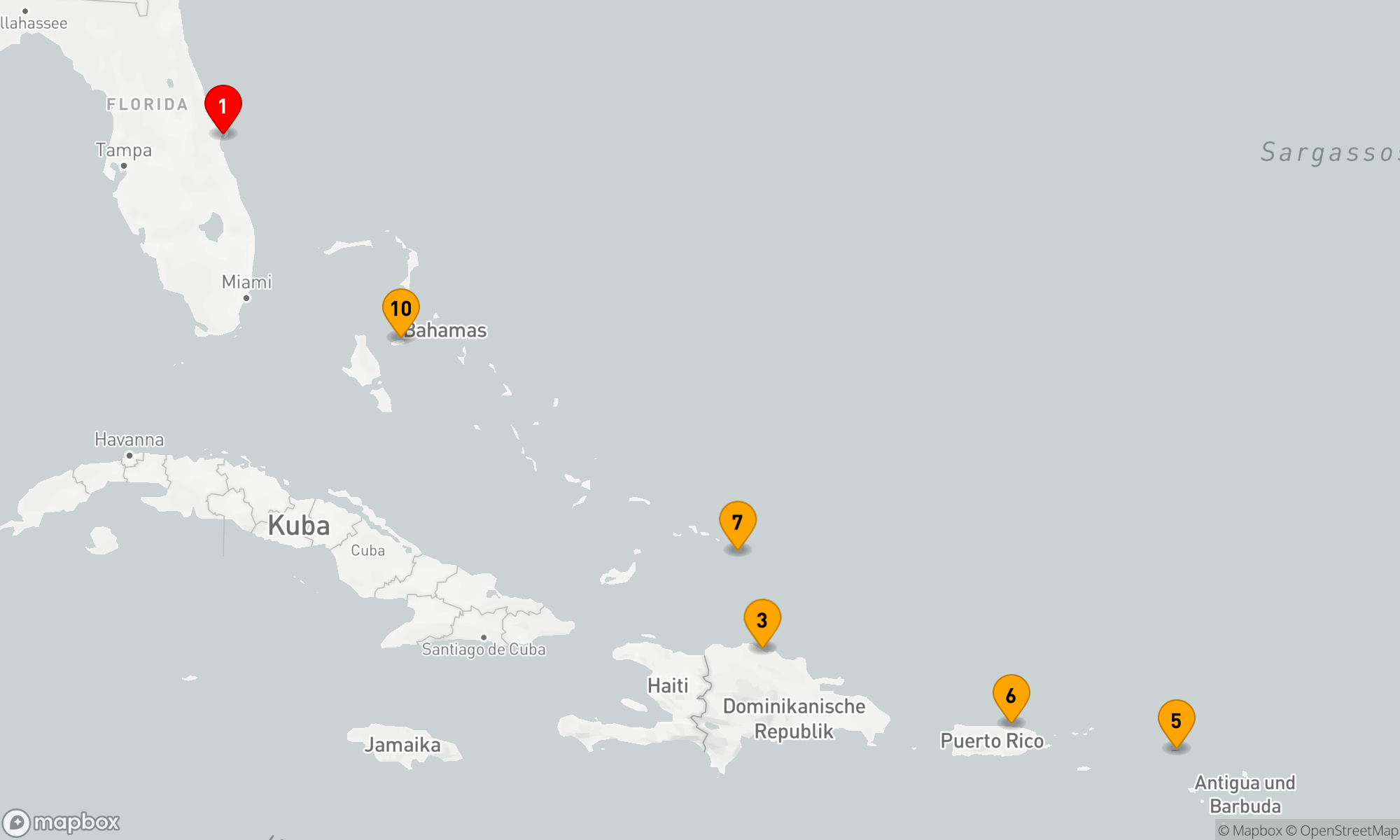 Route 14 Nächte - Ostkaribischer Abenteurer