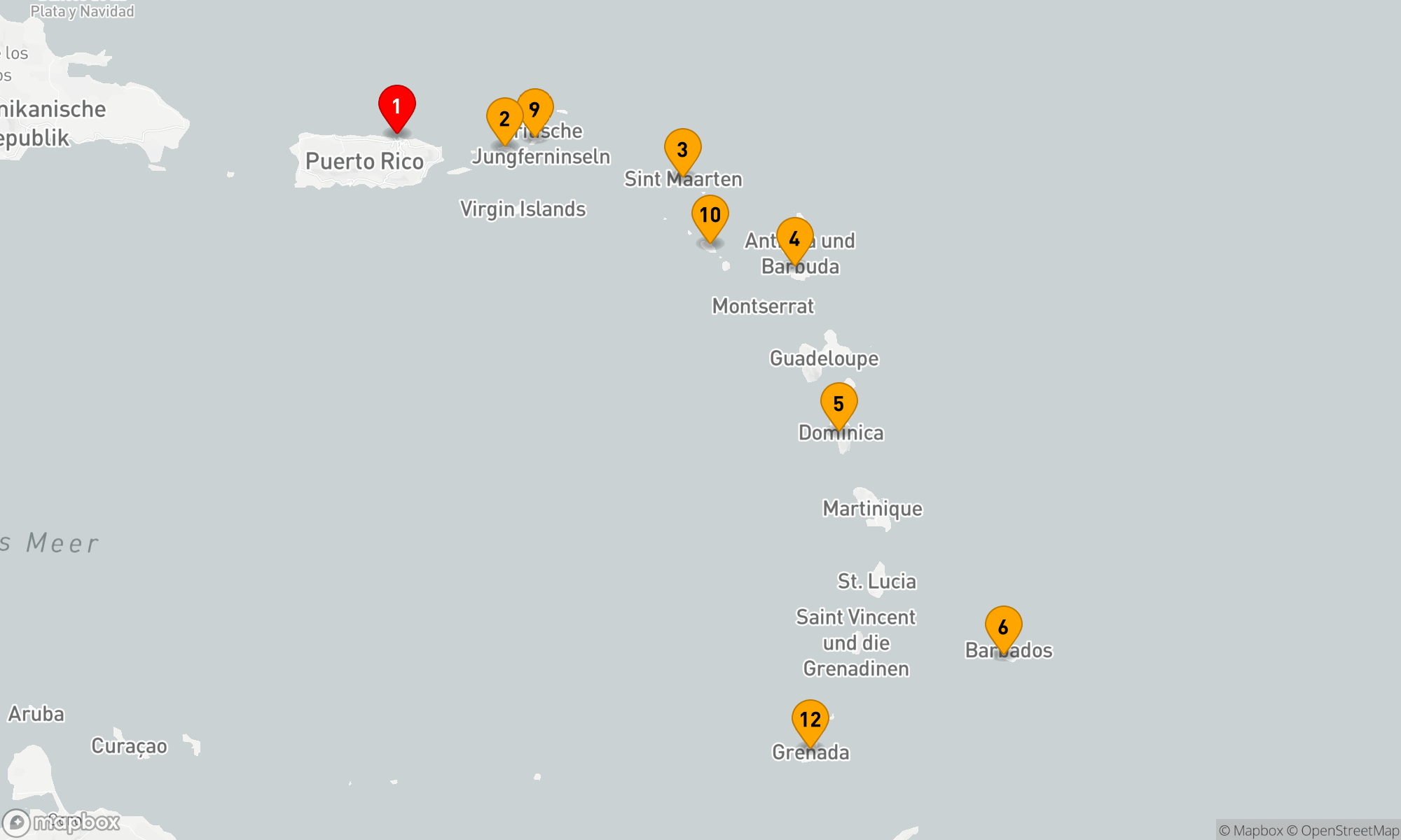 Route 14 Nächte - Abenteurer der südlichen Karibik