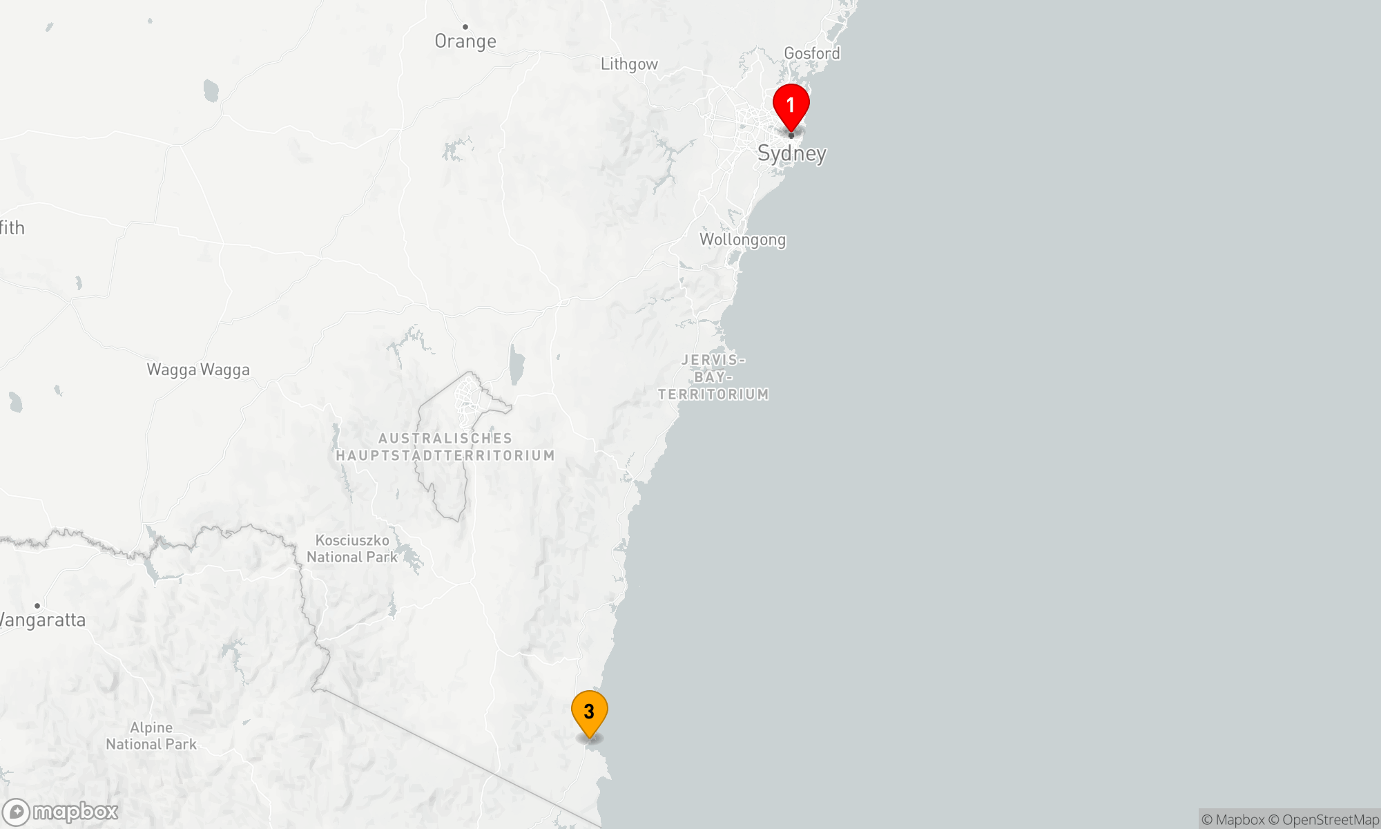 Route 3 Nächte - Australien Seacation