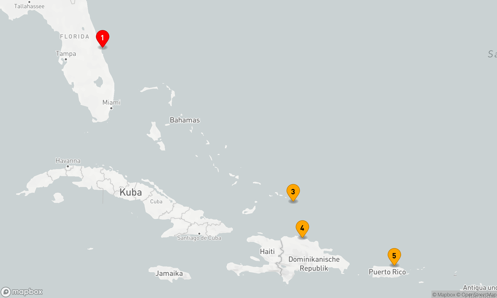Route 7 Nächte - Östliche Karibik mit Puerto Rico