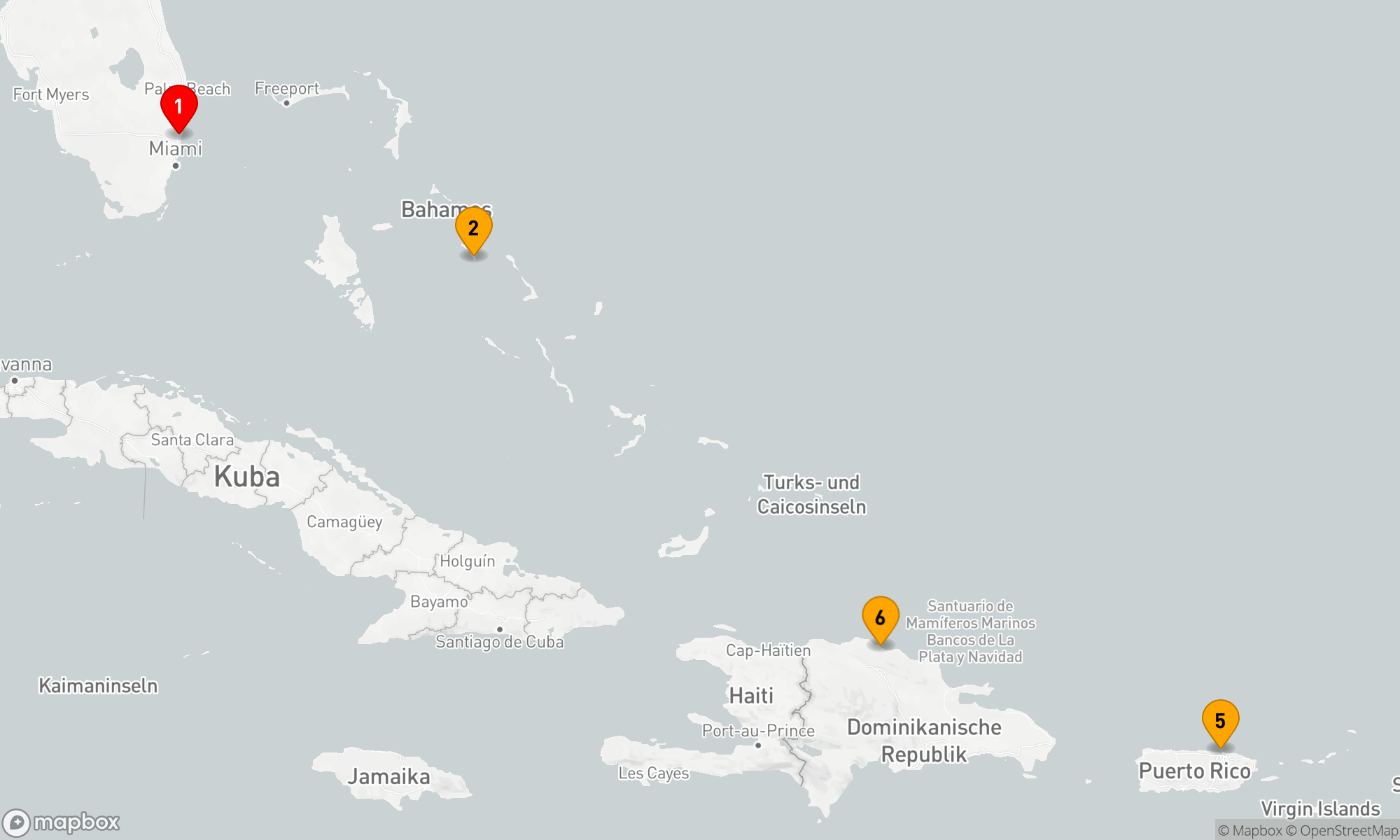 Route 7 Nächte - Östliche Karibik mit Puerto Rico