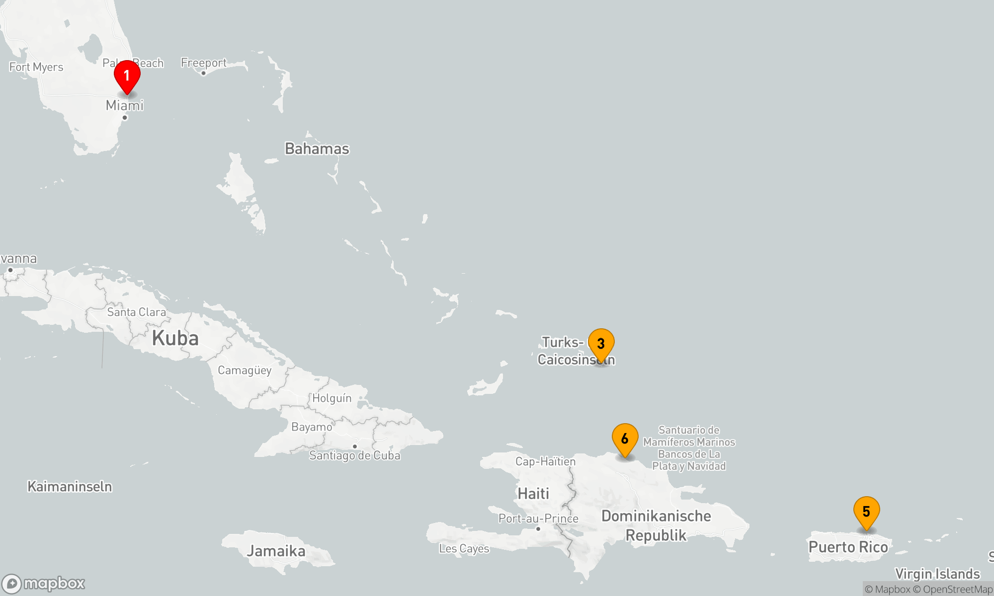 Route 7 Nächte - Östliche Karibik mit Puerto Rico