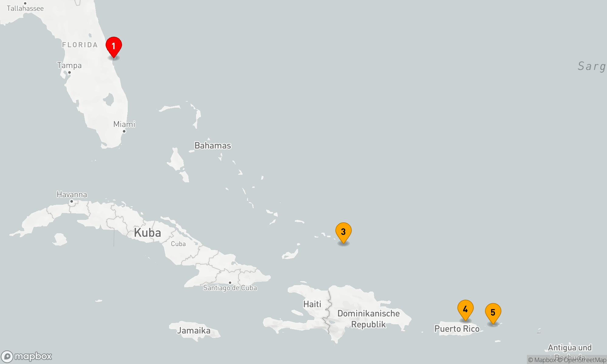 Route 7 Nächte - ÖSTLICHE KARIBIK