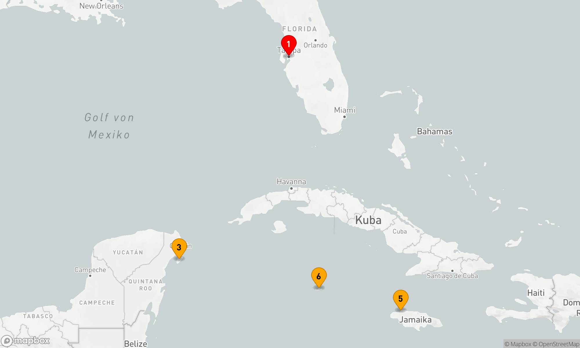 Route 7 Nächte - WESTLICHE KARIBIK