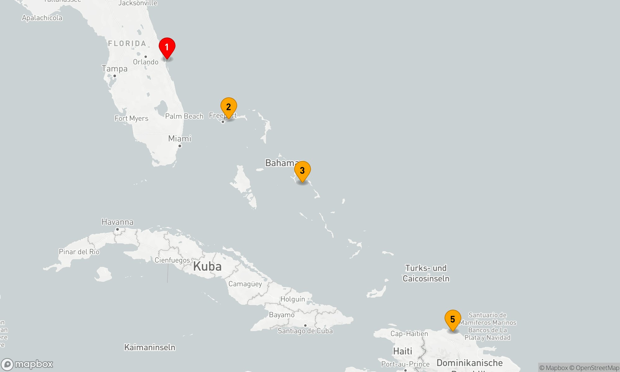 Route 6 Nächte - ÖSTLICHE KARIBIK