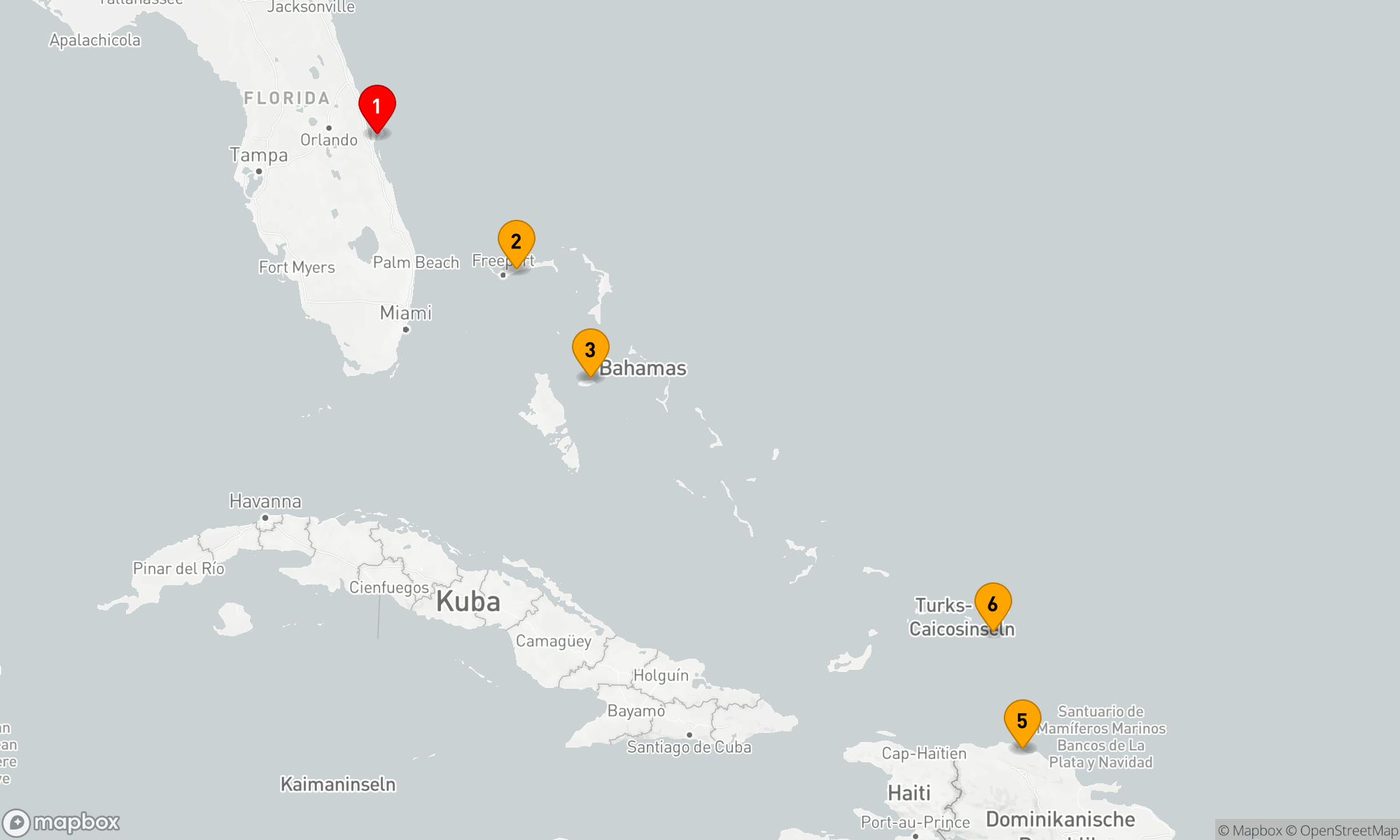 Route 7 Nächte - ÖSTLICHE KARIBIK