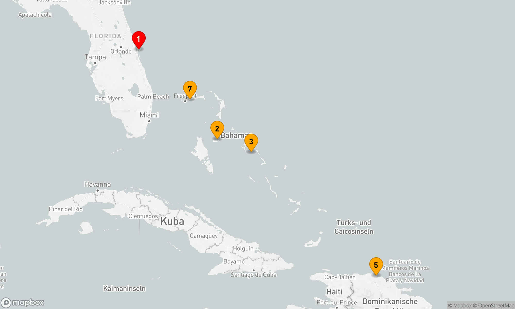 Route 7 Nächte - ÖSTLICHE KARIBIK