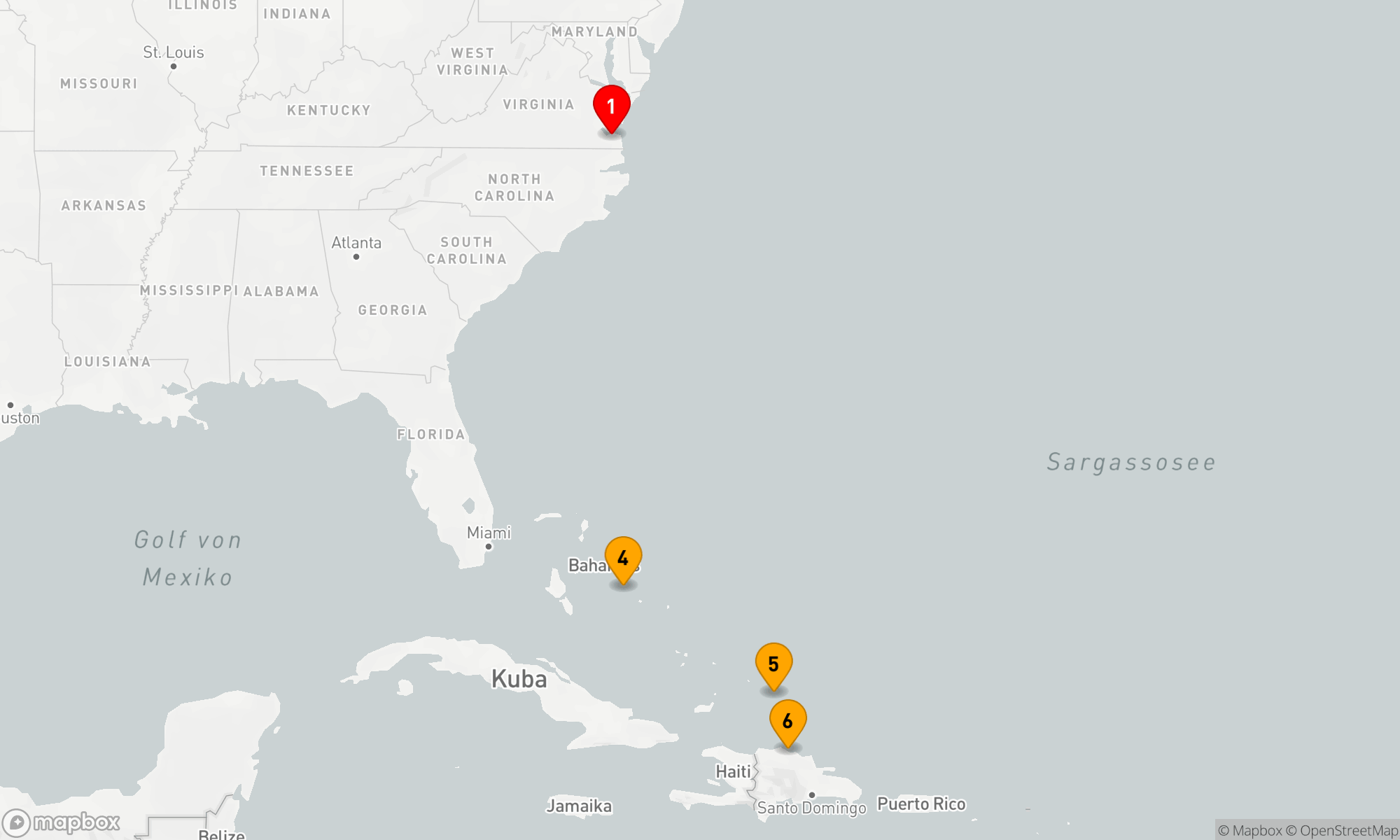Route 8 Nächte - ÖSTLICHE KARIBIK