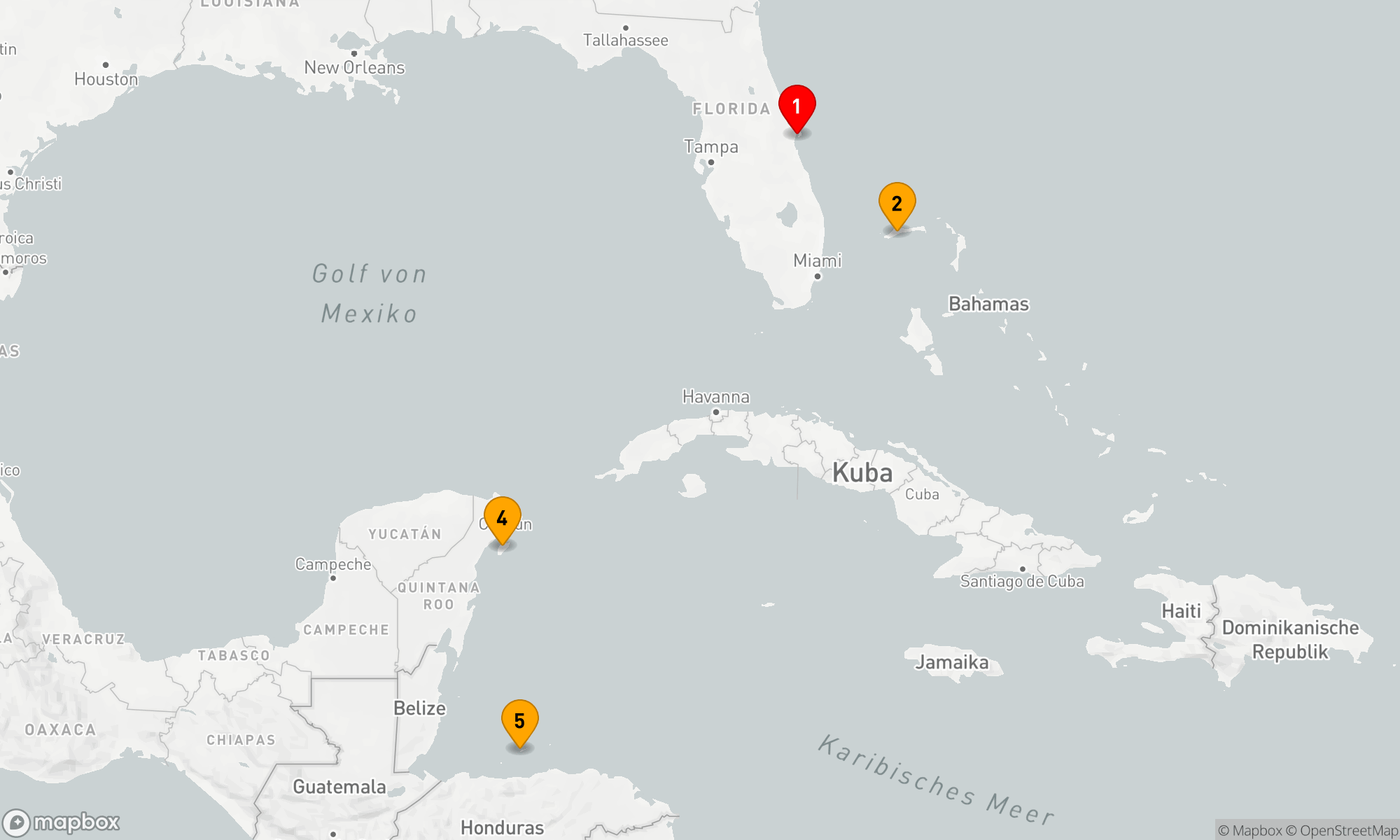 Route 7 Nächte - WESTLICHE KARIBIK