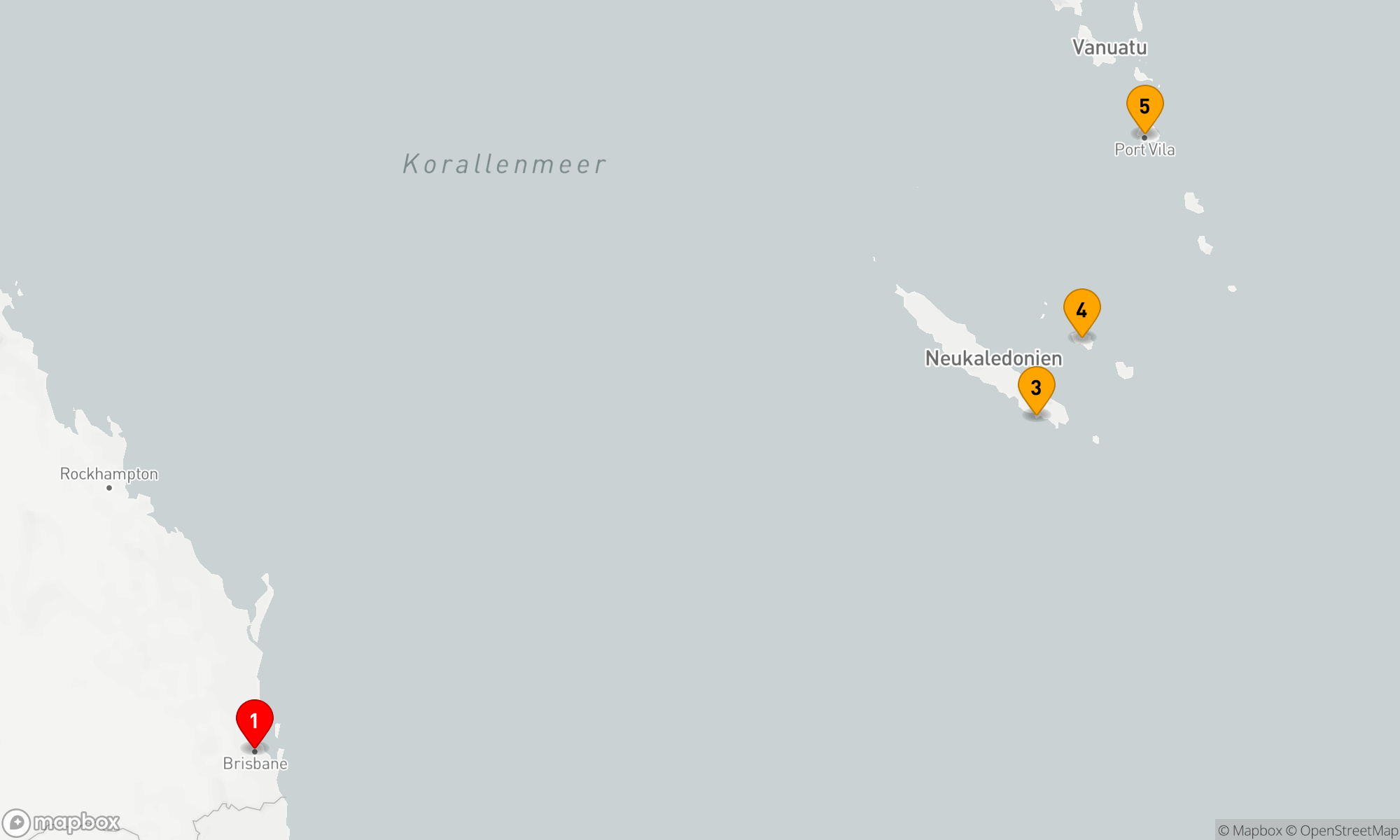Route 7 Nächte - VANUATU & NEUKALEDONIEN