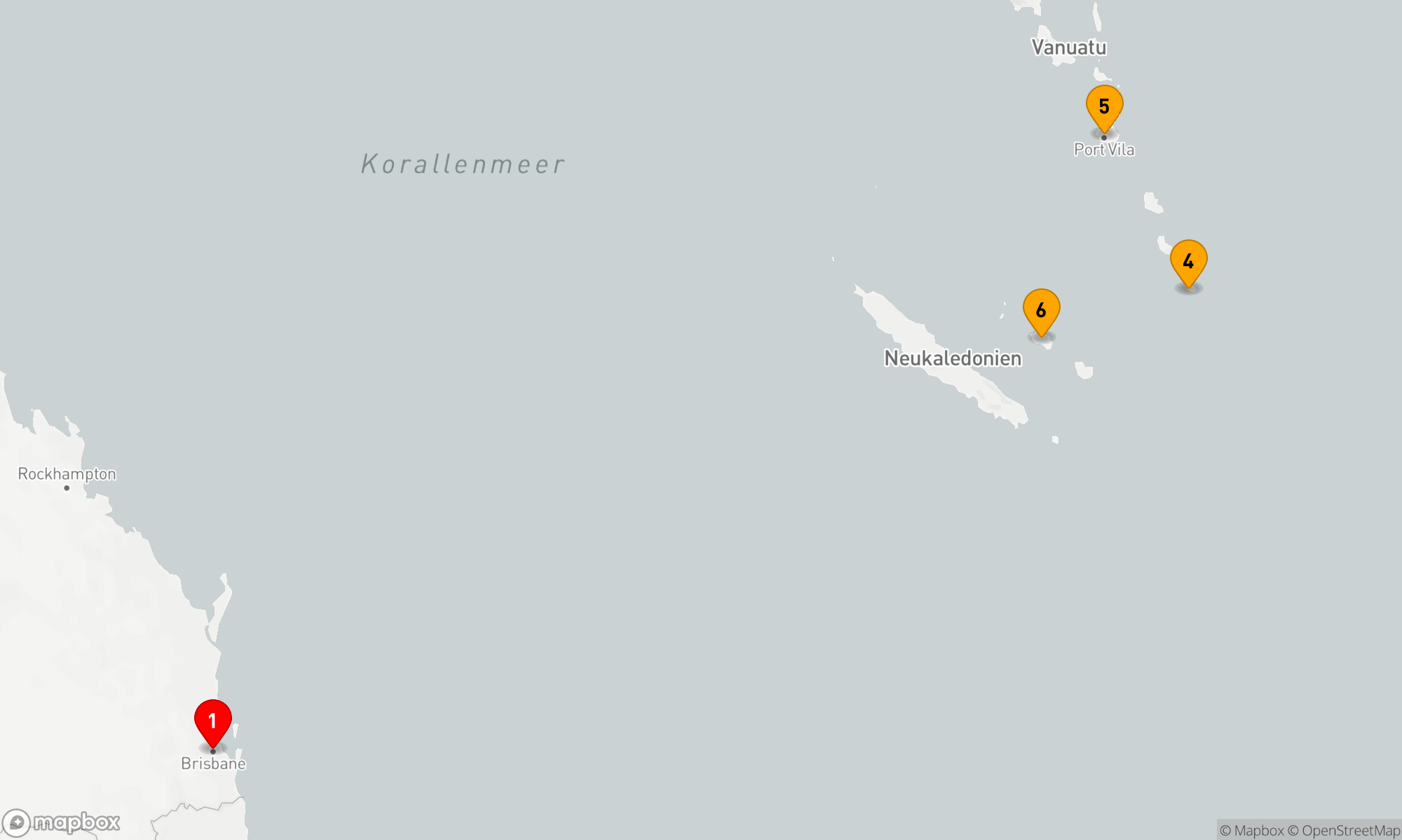 Route 8 Nächte - VANUATU & NEUKALEDONIEN