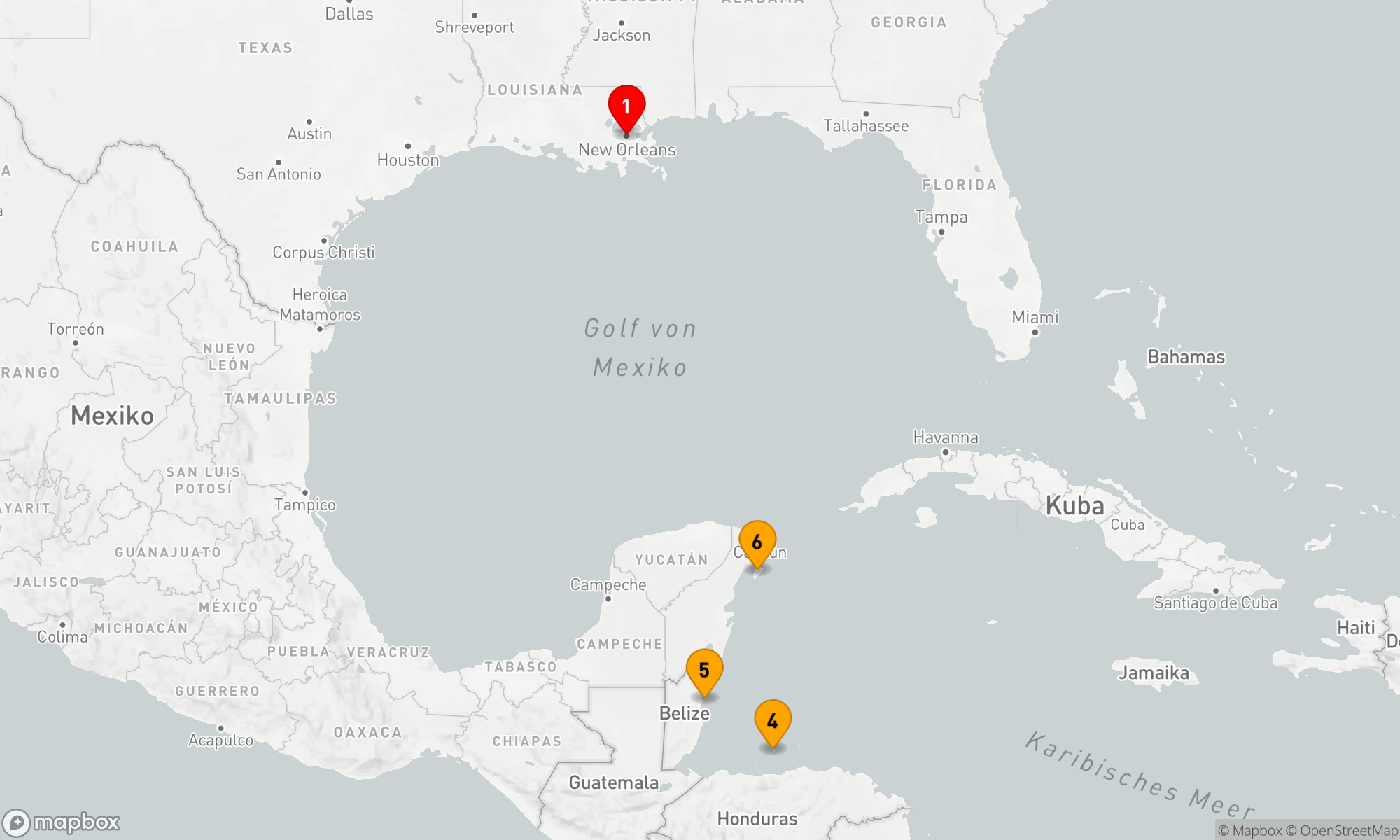 Route 7 Nächte - WESTLICHE KARIBIK