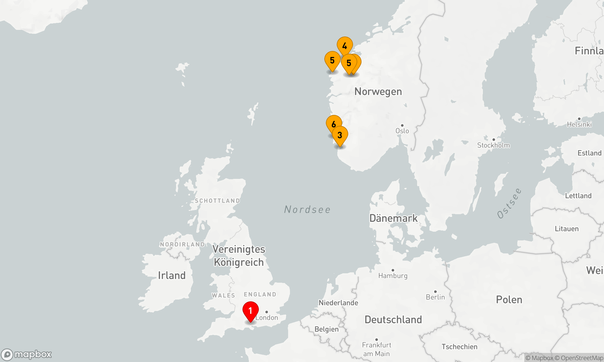 Route 7 Nächte - NORWEGISCHE FJORDE
