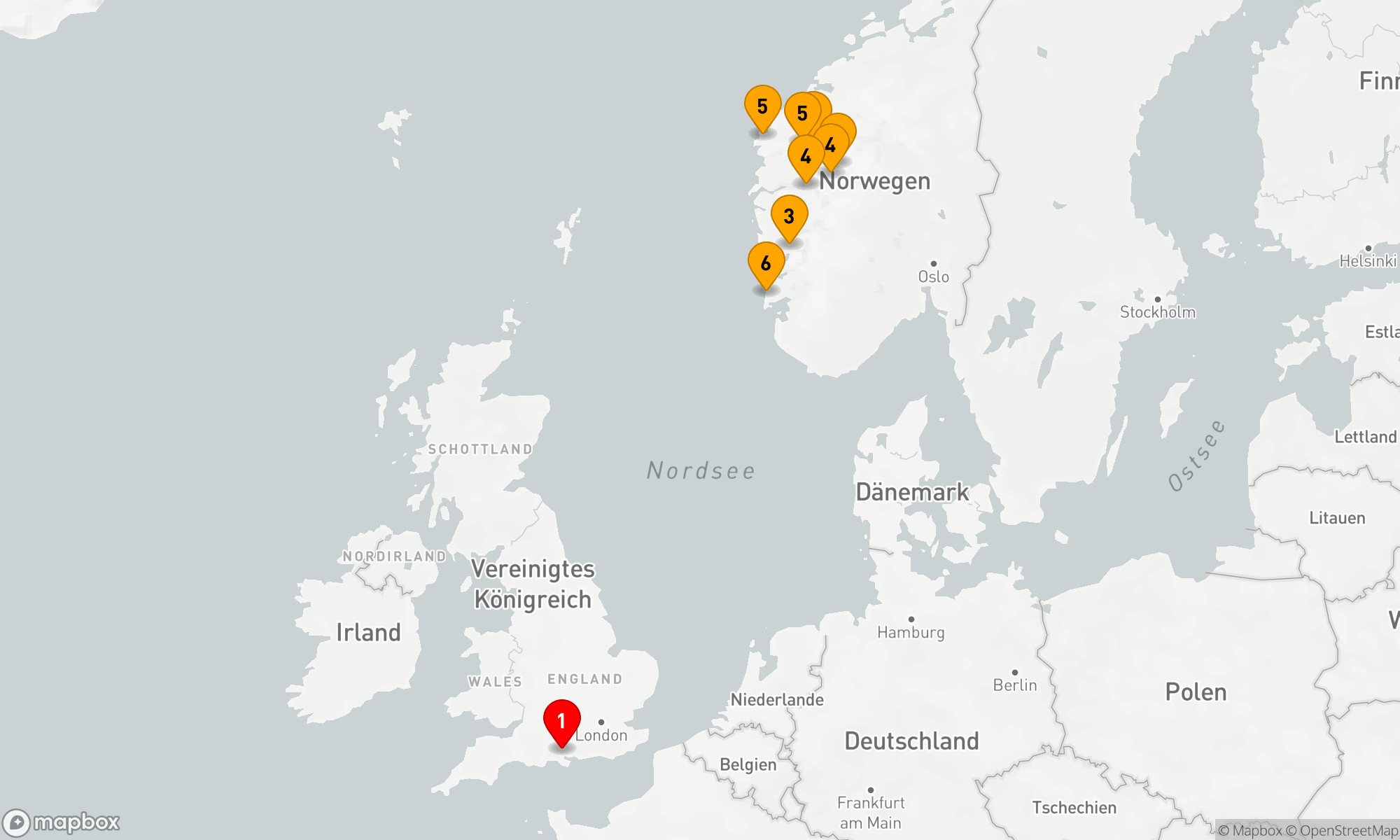 Route 7 Nächte - NORWEGISCHE FJORDE