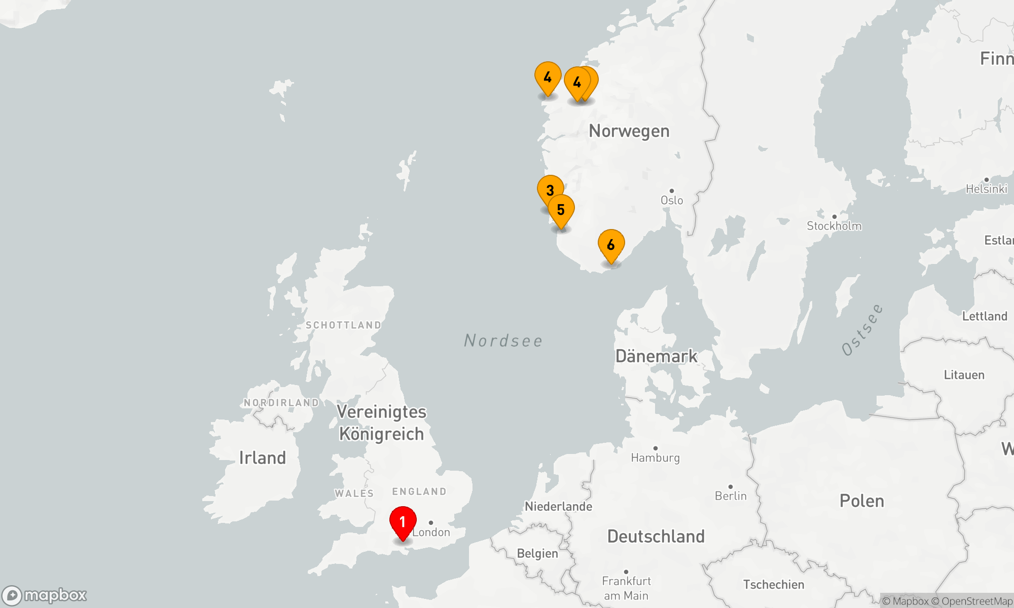 Route 7 Nächte - NORWEGISCHE FJORDE