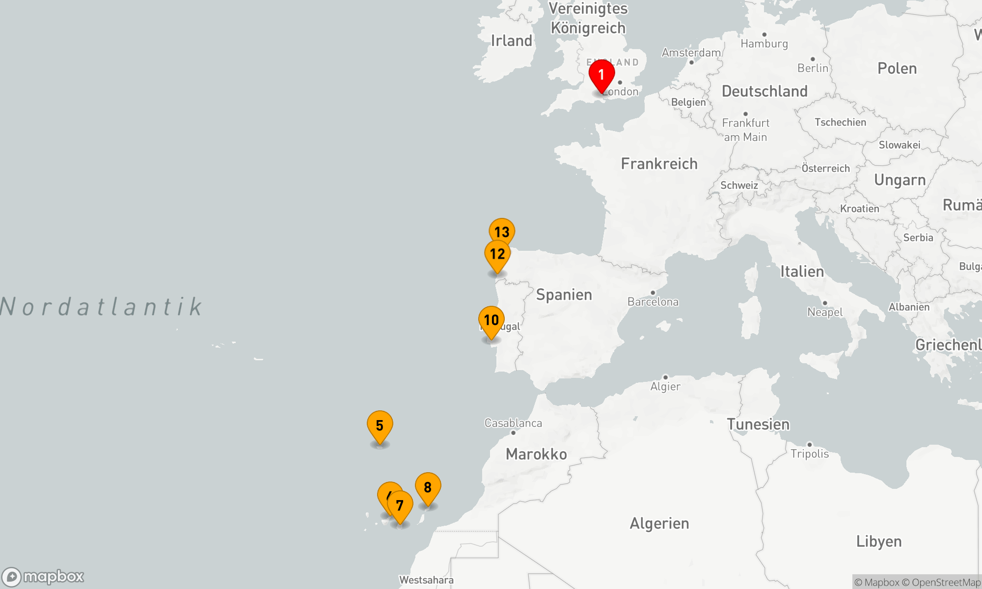 Route 14 Nächte - SPANIEN PORTUGAL UND KANARISCHE INSELN