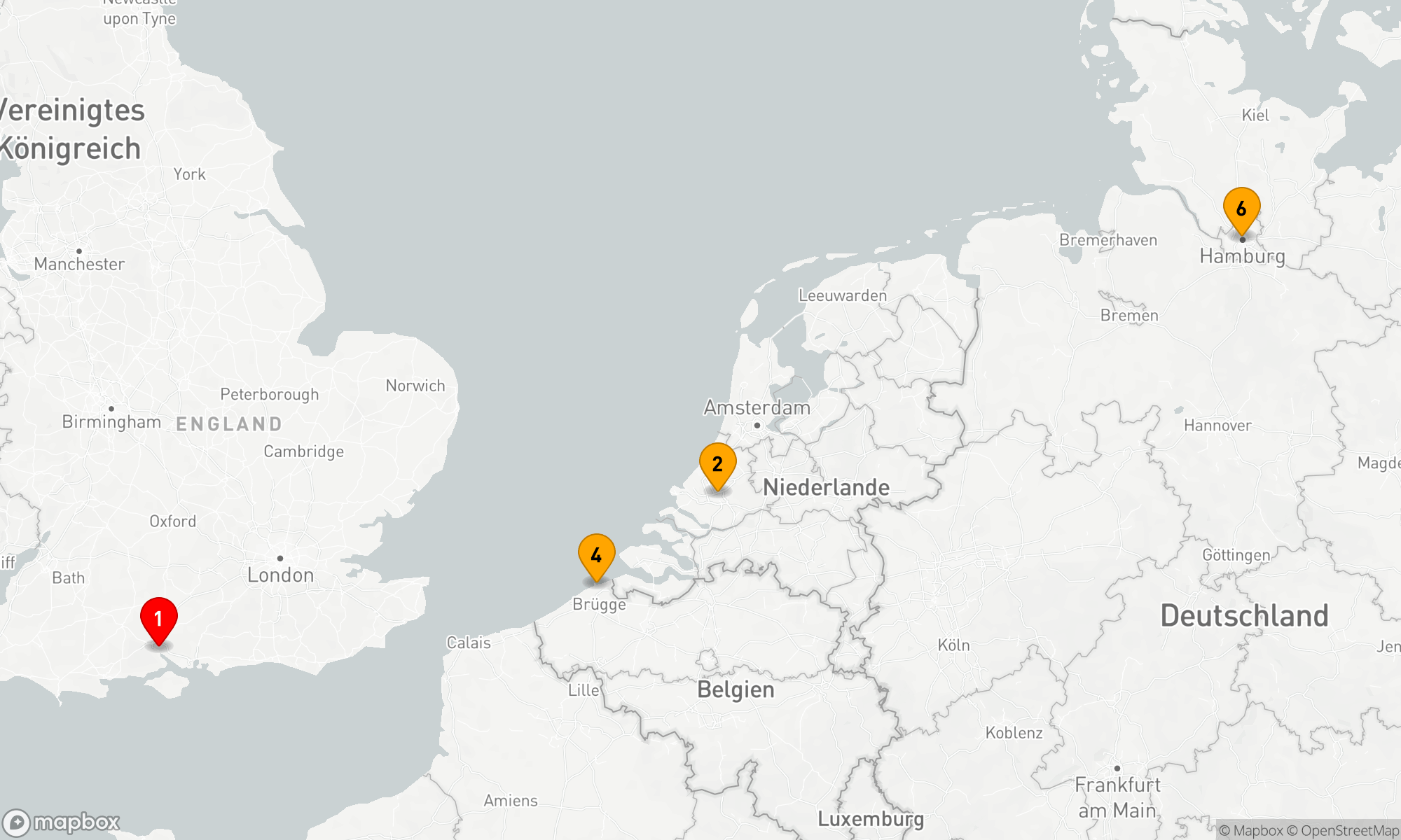 Route 7 Nächte - NORDEUROPÄISCHE STÄDTEREISE