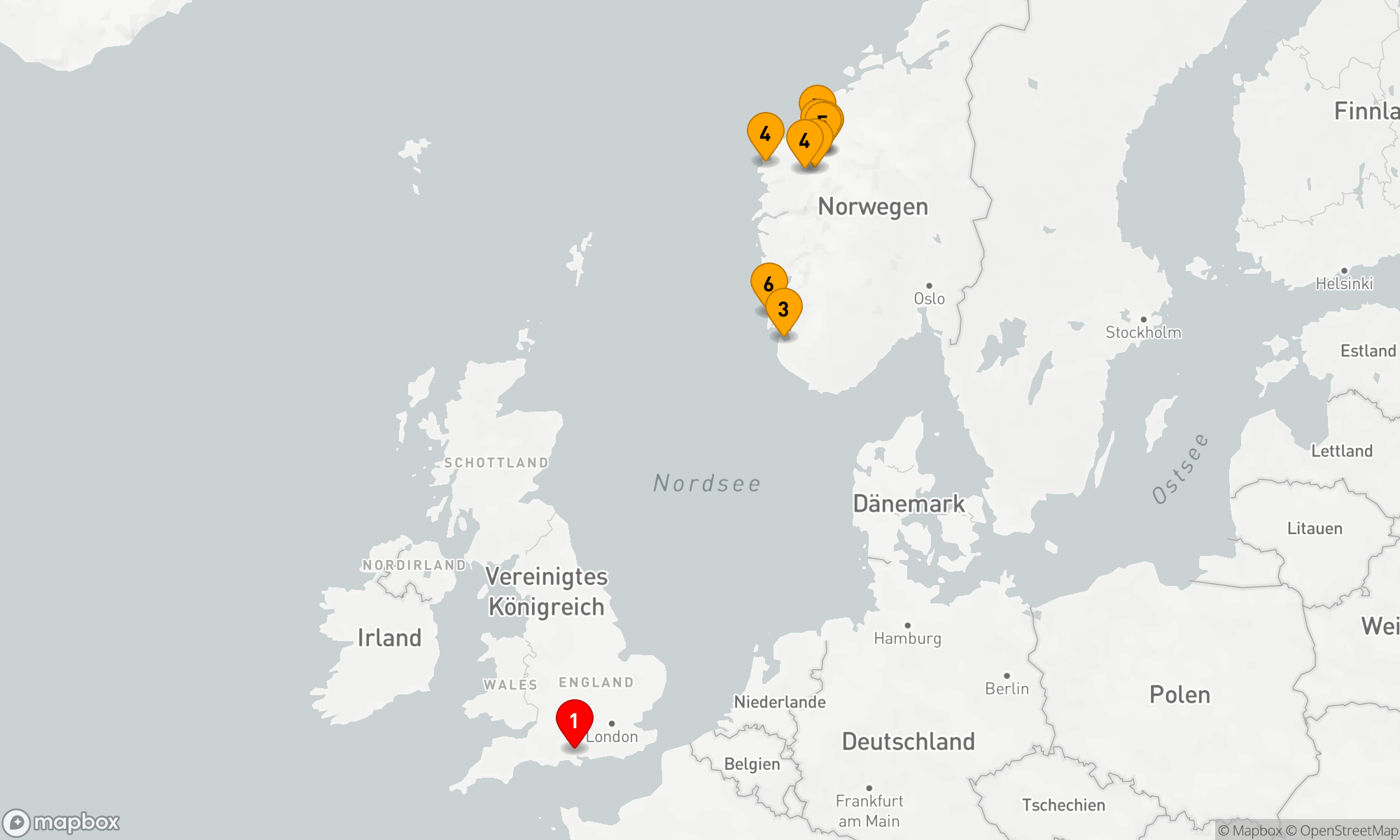 Route 7 Nächte - NORWEGISCHE FJORDE