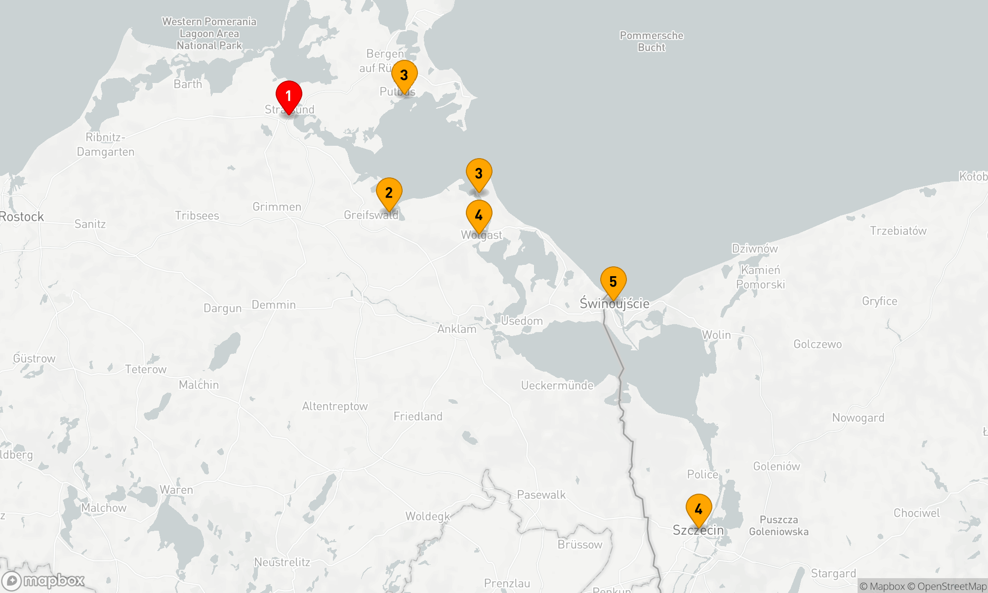 Route 7 Nächte - Ostseetraum