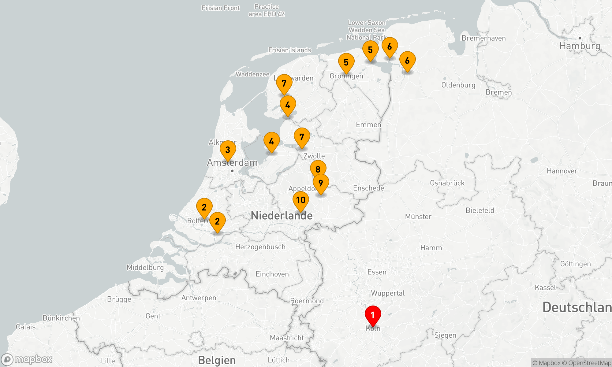 Route 10 Nächte - Holland-Ostfriesen-Flair