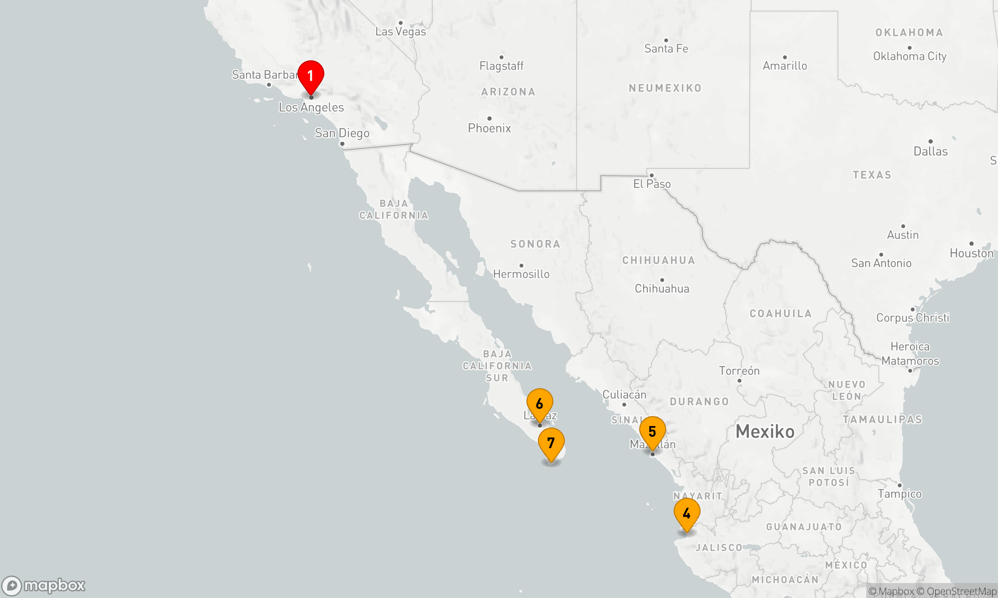 Route 8 Nächte - MEXIKANISCHE RIVIERA