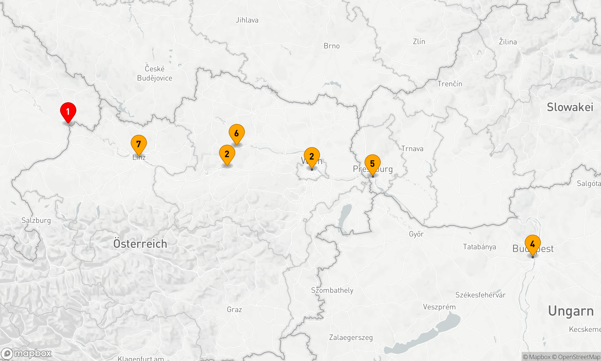 Route 7 Nächte - Weihnachten auf der Donau