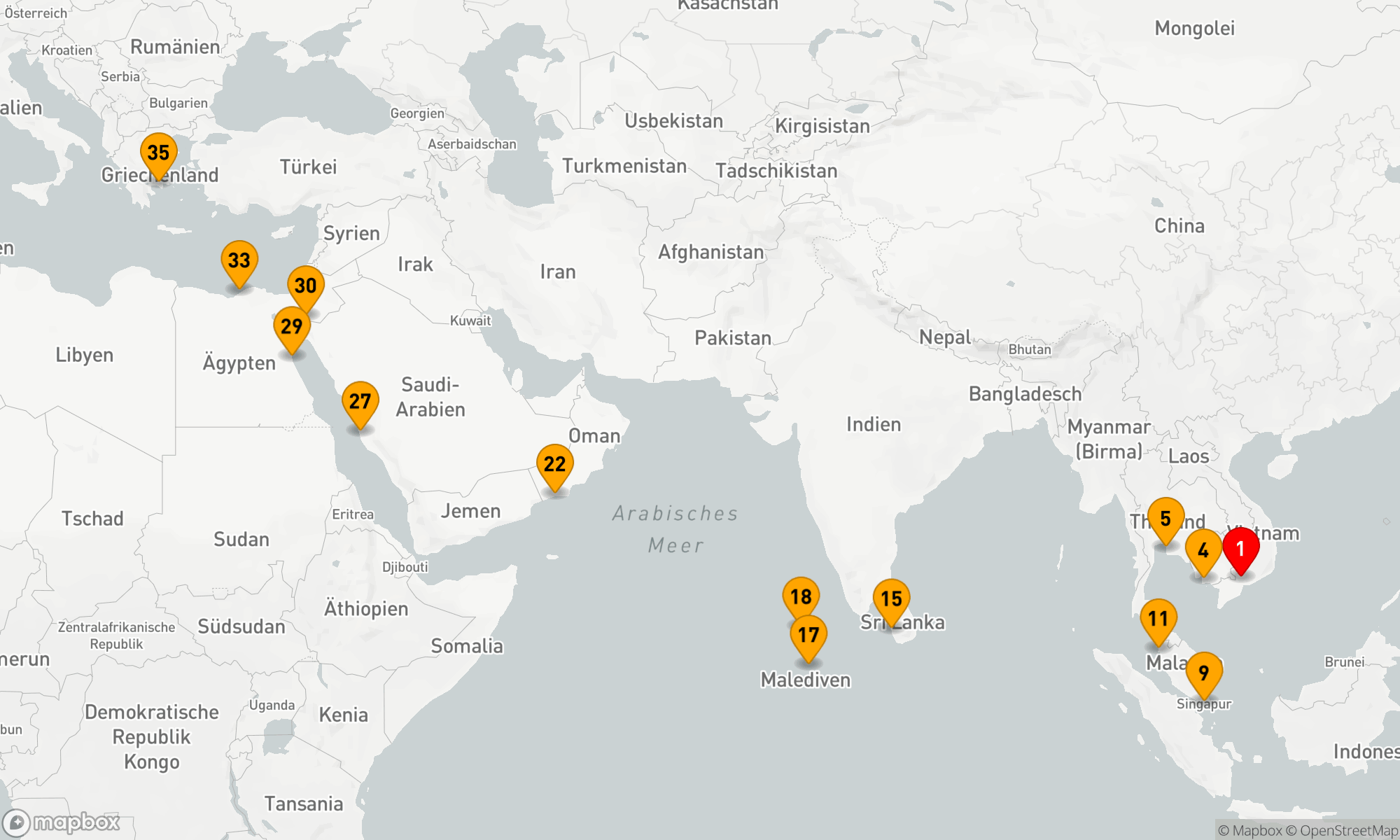 Route 34 Nächte - Zeitreise zwischen Asien & Orient