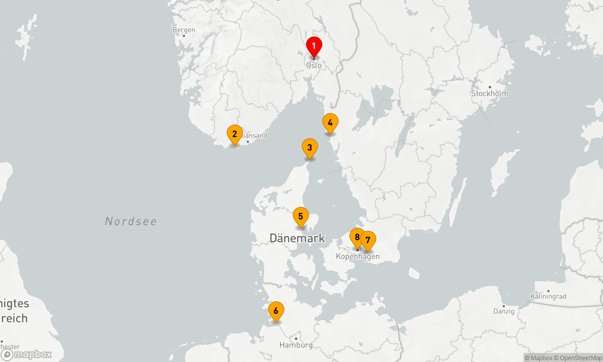 Route 7 Nächte - NORDSEEREISE
