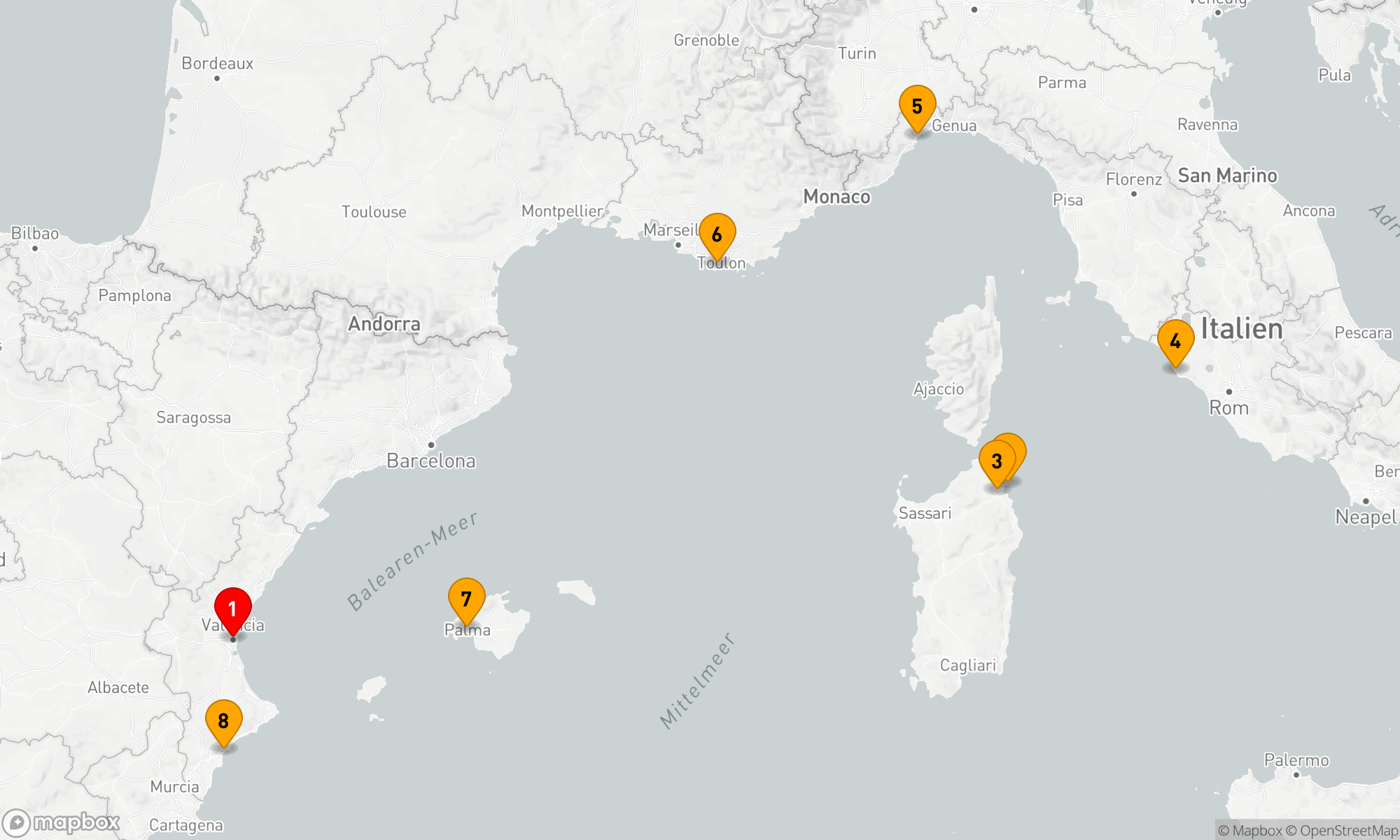 Route 7 Nächte - Mediterrane Entdeckerreise