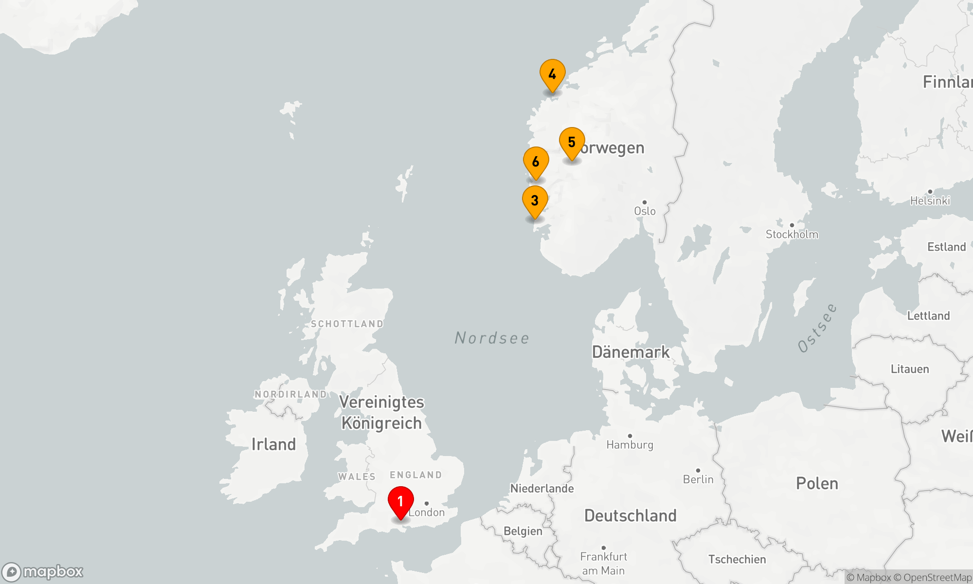 Route 7 Nächte - KREUZFAHRT DURCH DIE NORWEGISCHEN FJORDE