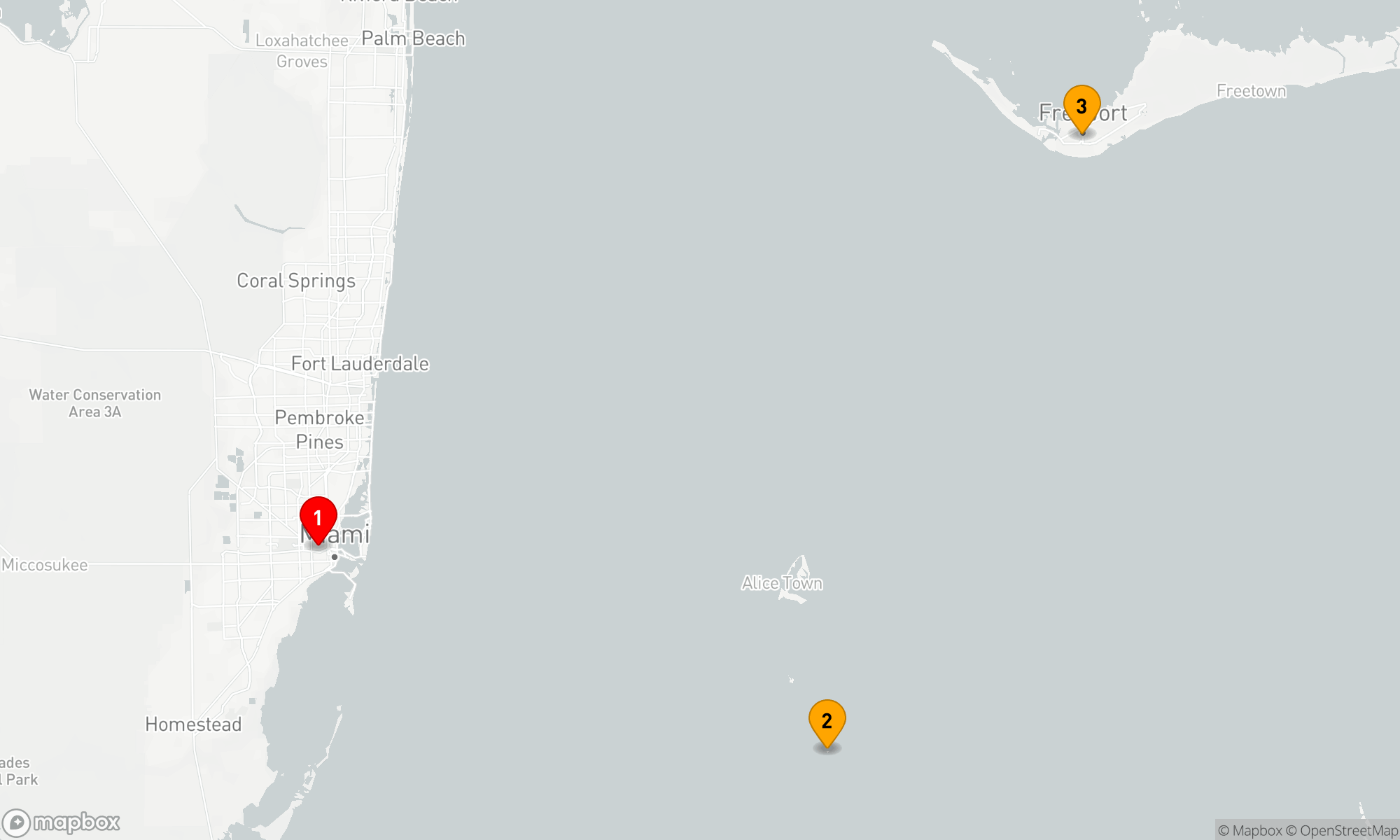 Route 4 Nächte - Karibisches Inselabenteuer ab Miami