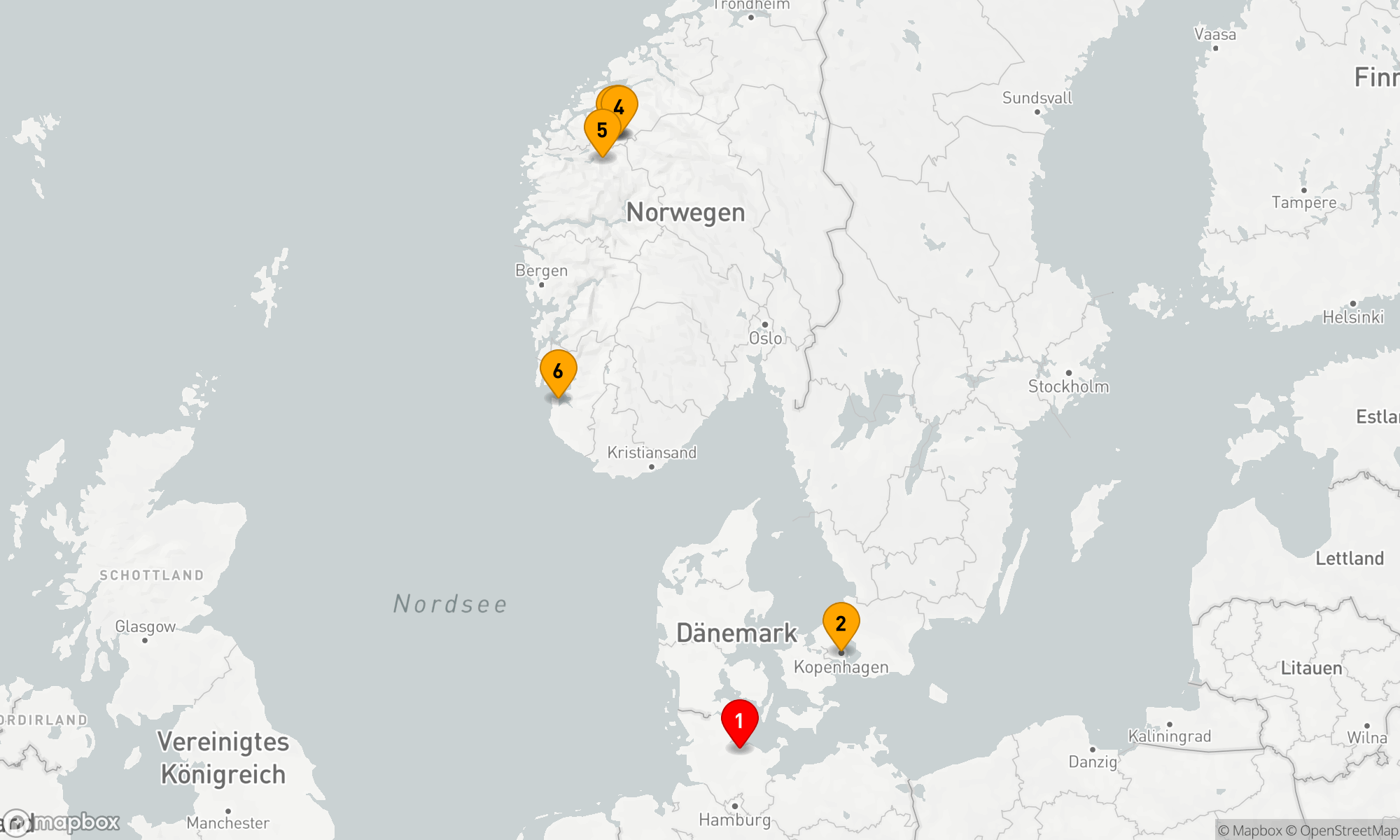 Route 7 Nächte - Nordische Küstenzauber