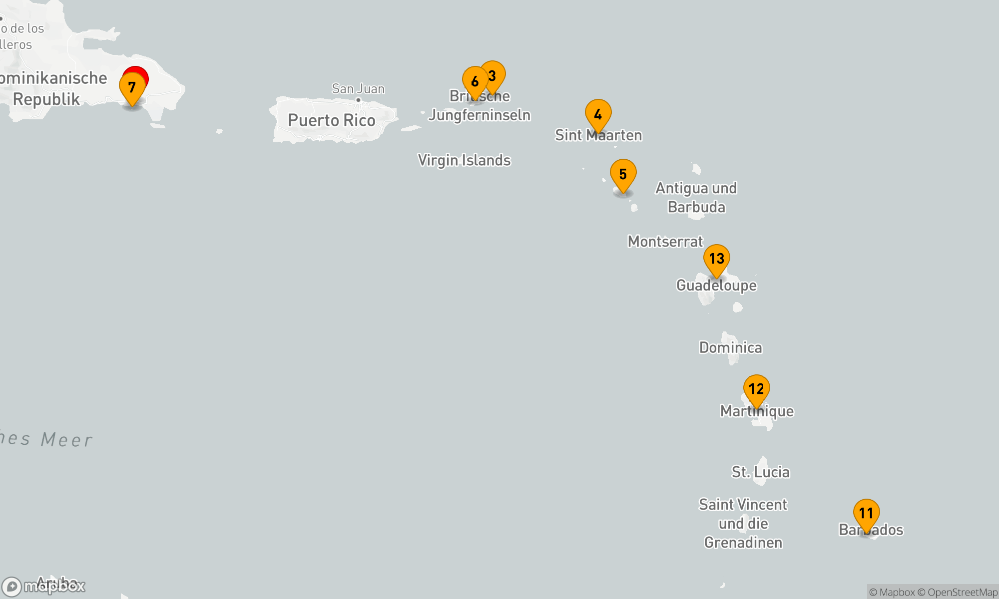 Route 14 Nächte - Karibisches Paradies: Inselperlen & Traumstrände