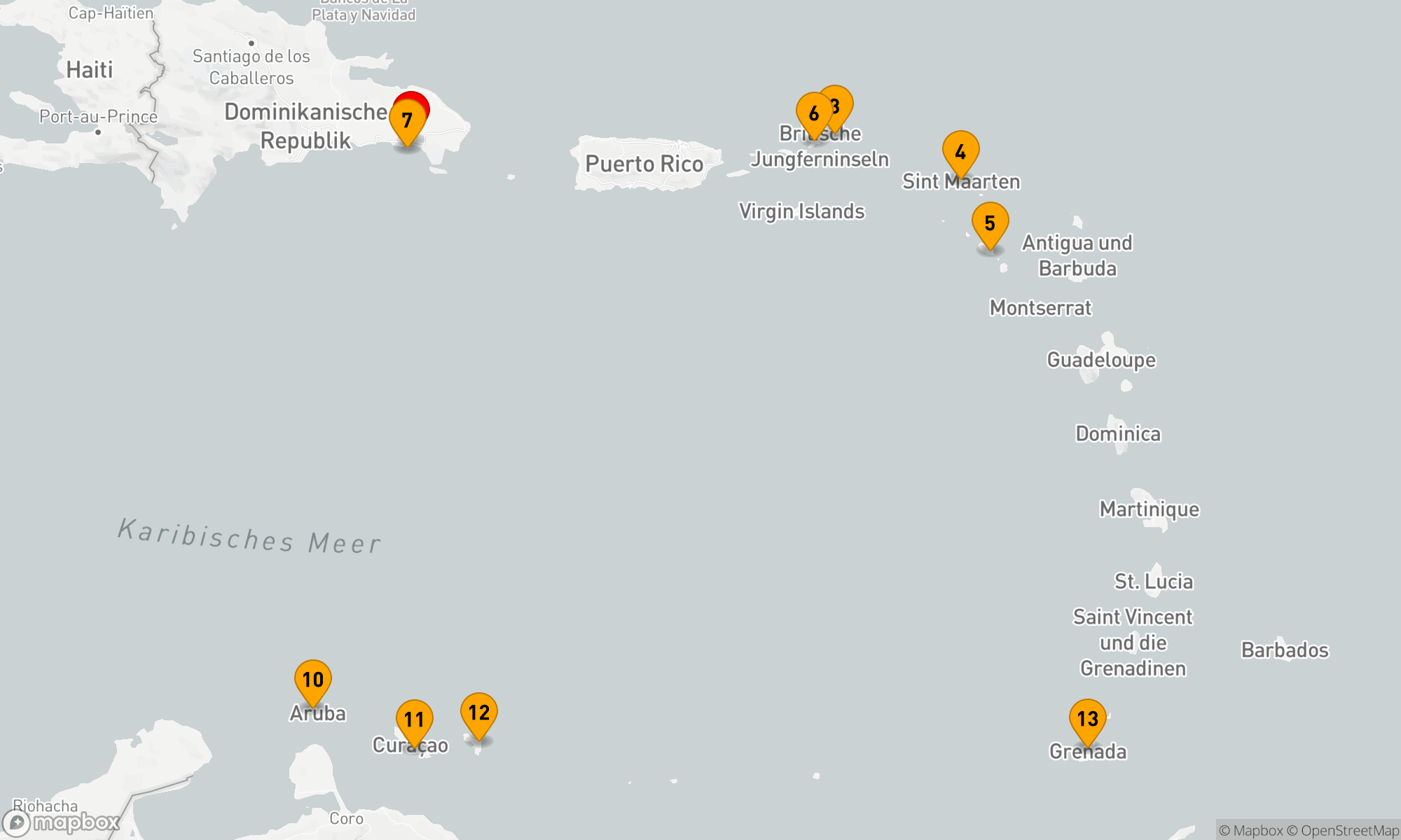 Route 14 Nächte - Karibische Entdeckungsreise ab La Romana