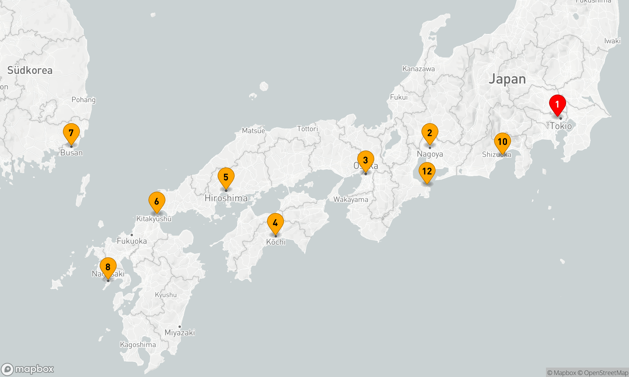 Route 17 Nächte - Großes Japan