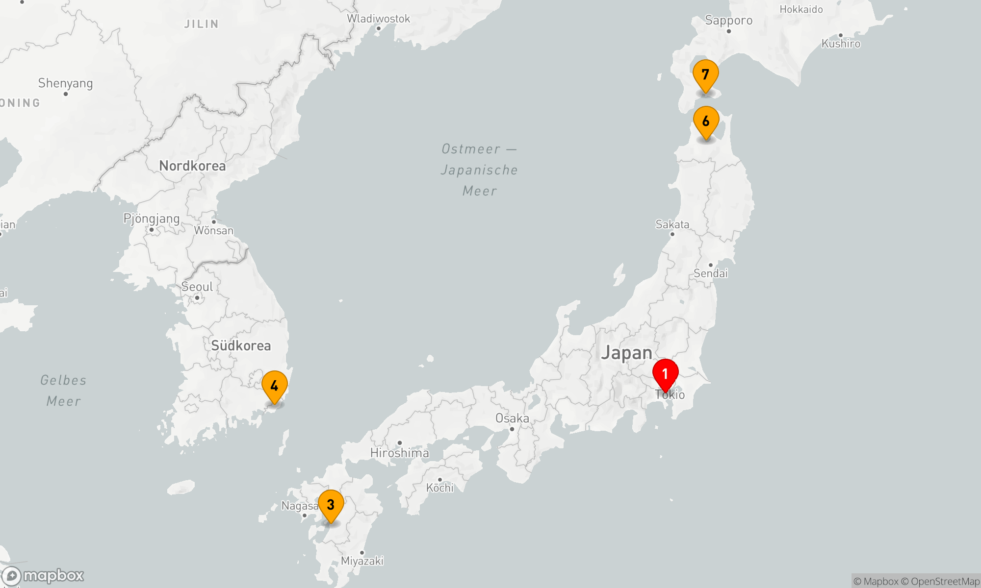 Route 8 Nächte - Japanisches Meer mit Nebuta & Sommerfesten