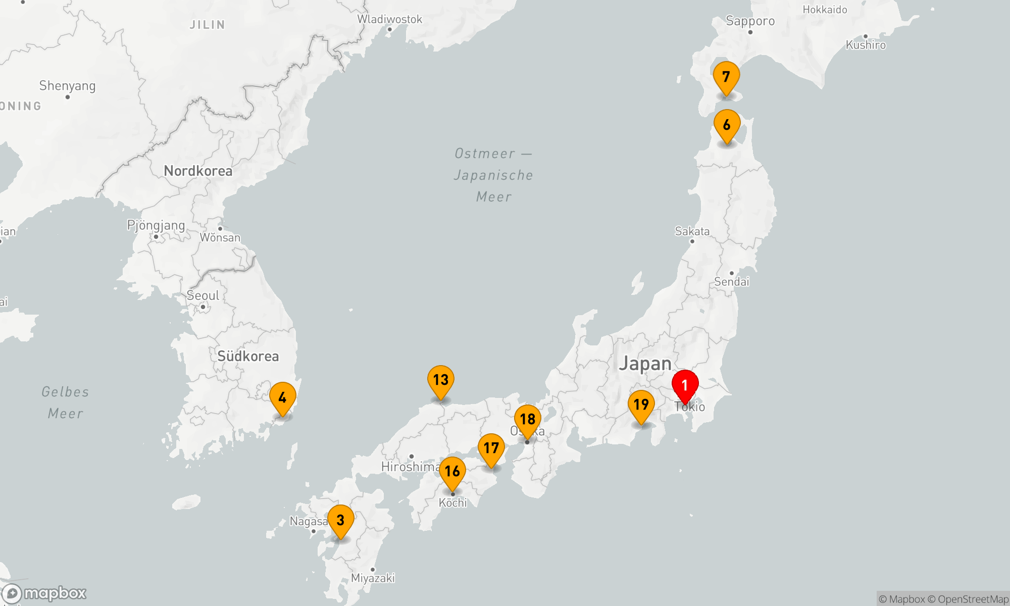 Route 19 Nächte - Grand Circle Japan mit Nebuta & Sommerfestivals
