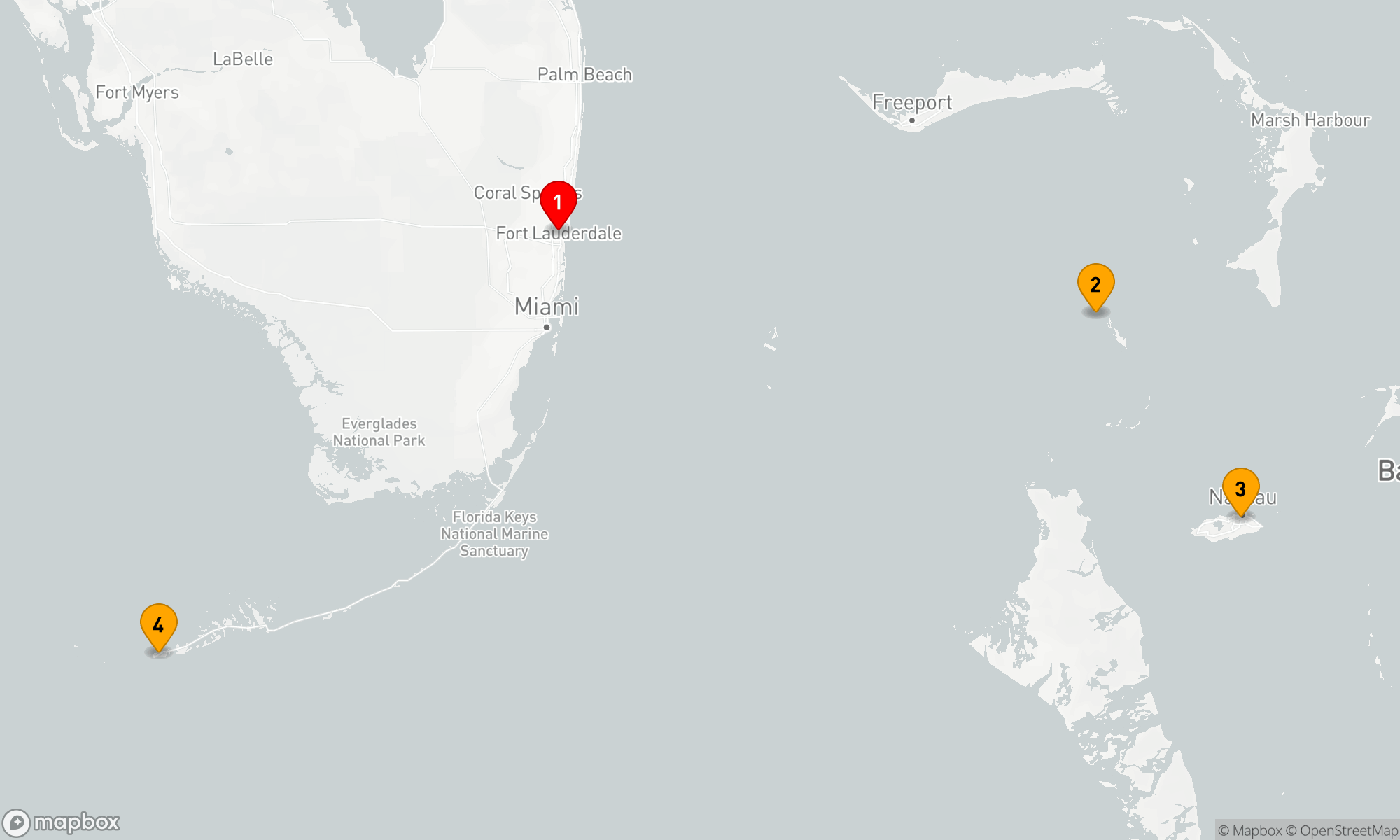 Route 4 Nächte - KEY WEST & PERFEKTE TAGESKREUZFAHRT