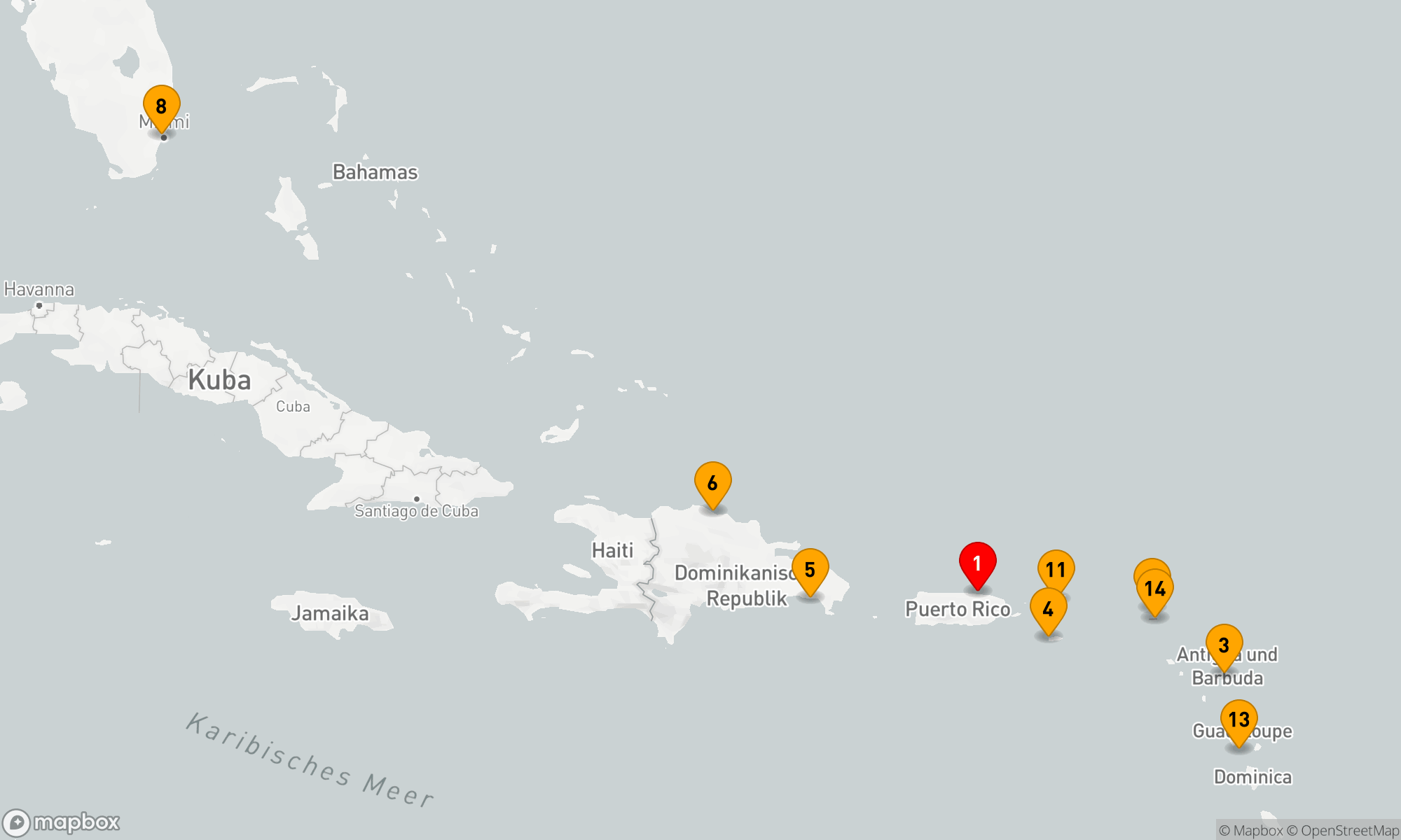 Route 14 Nächte - Karibische Entdeckungsreise - Inselmomente mit Explora Journeys