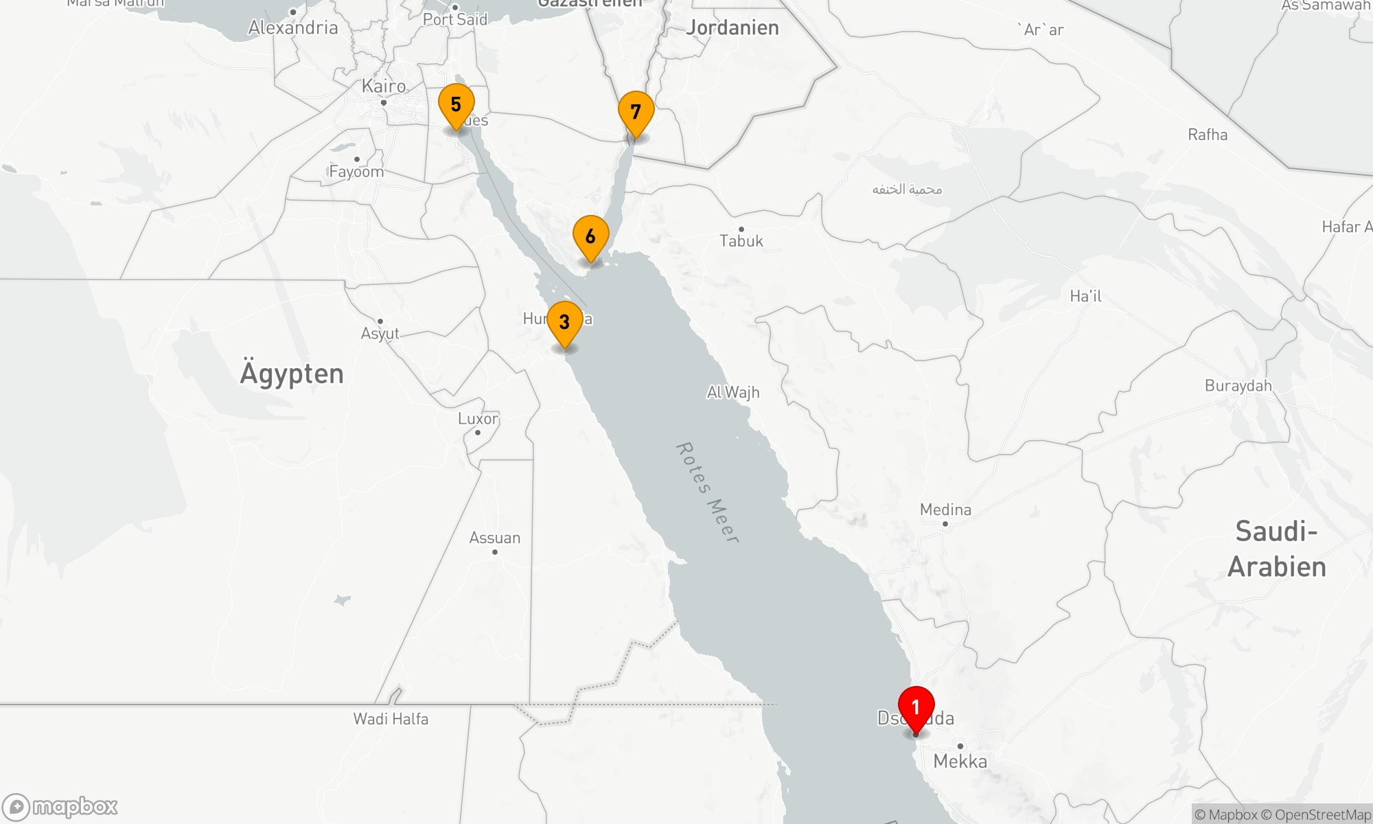 Route 9 Nächte - „Arabische Küstenschätze“