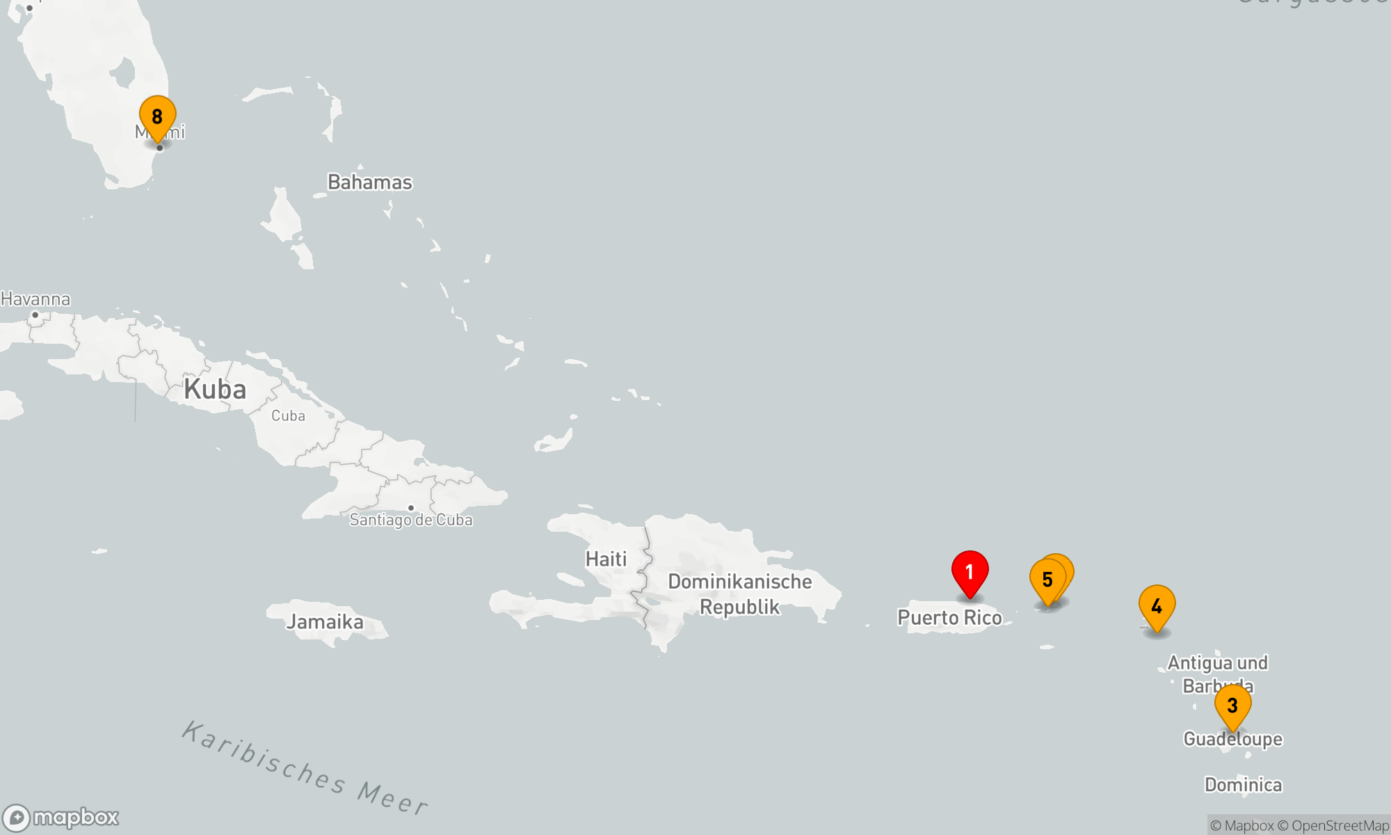 Route 7 Nächte - Karibische Entdeckungsreise