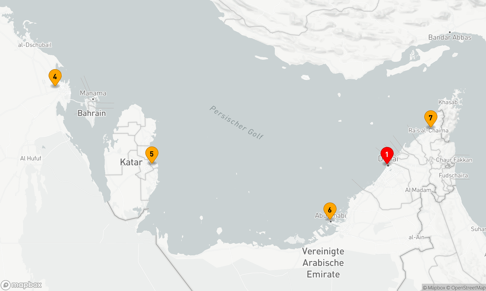 Route 7 Nächte - Arabische Schätze und Kulturen