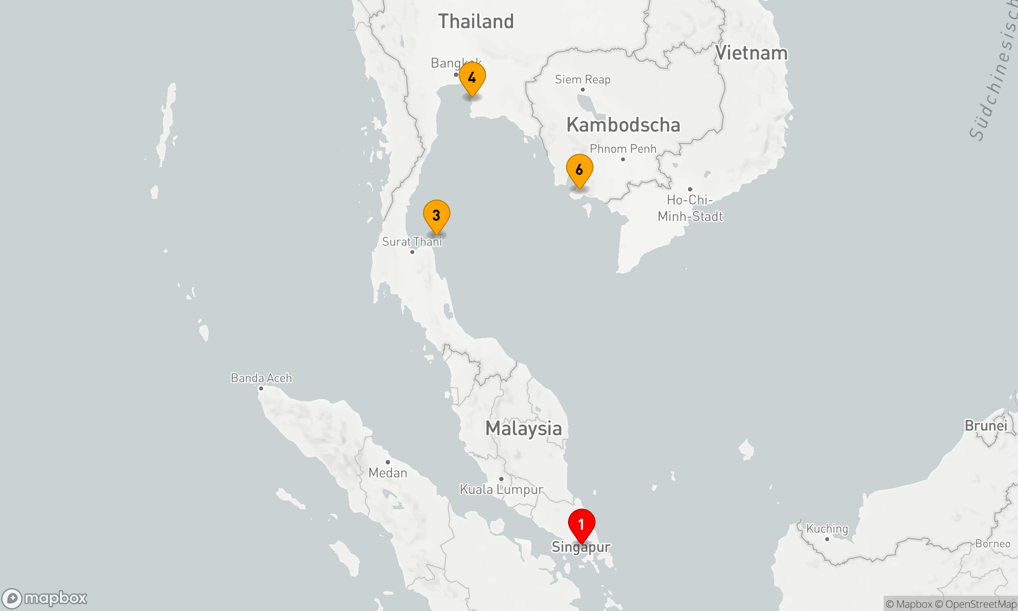 Route 7 Nächte - Perlen des Südostasien-Entdeckers