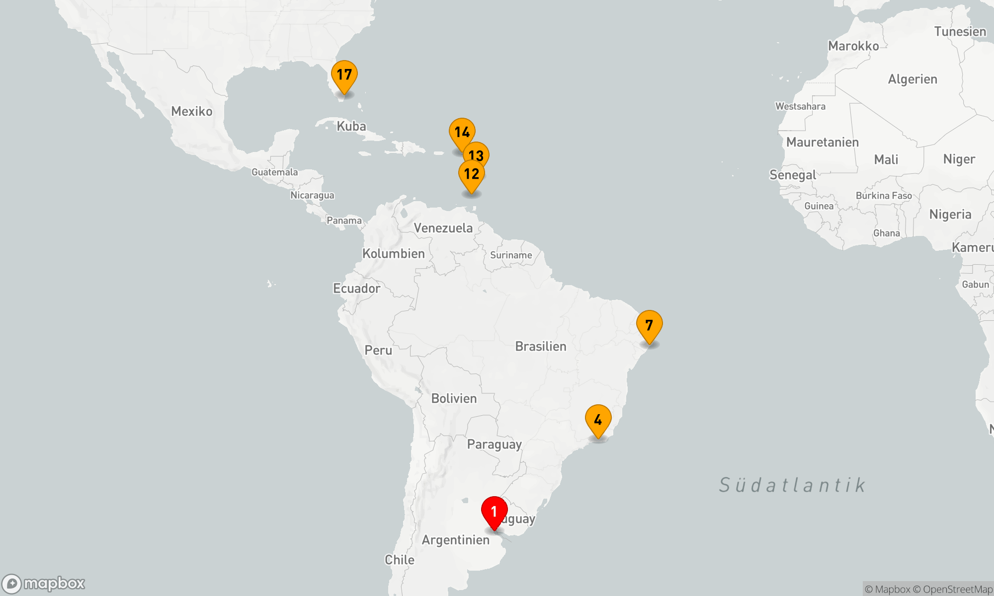 Route 16 Nächte - REISEN - SÜDAMERIKA