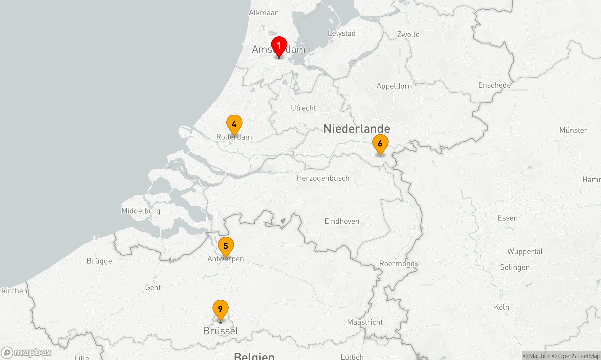 Route 10 Nächte - Holland in Blüte & Belgische Köstlichkeiten