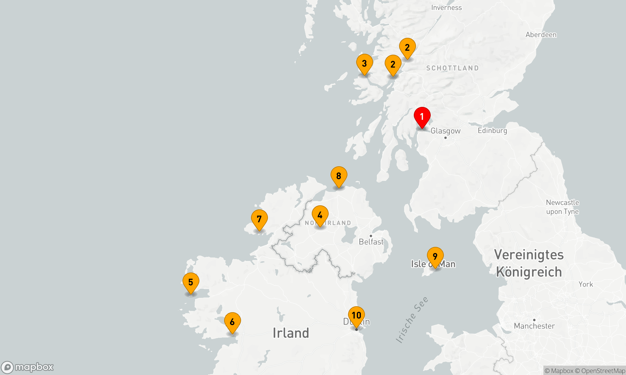 Route 9 Nächte - Keltische Panoramen