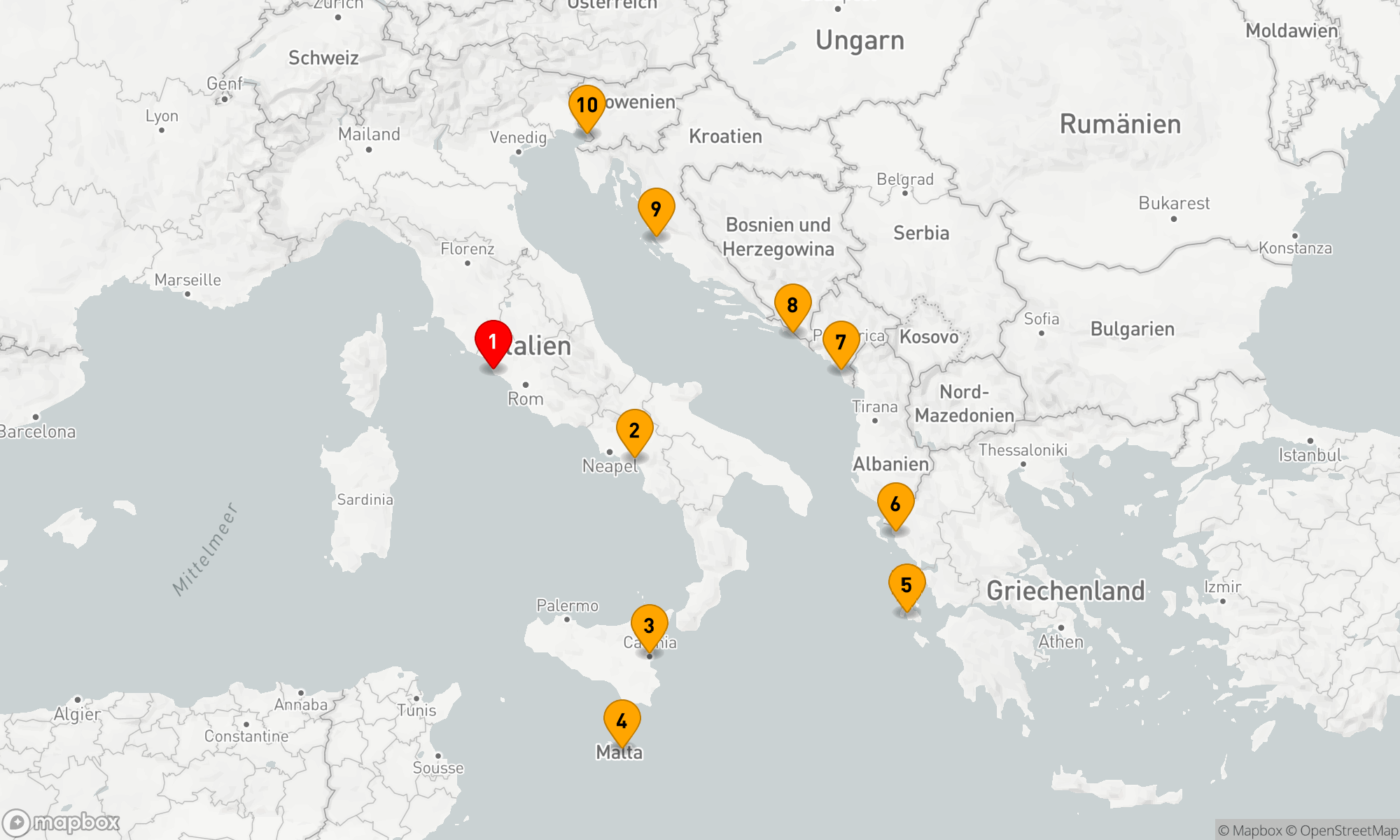 Route 9 Nächte - IN BLOOM AROUND THE BOOT