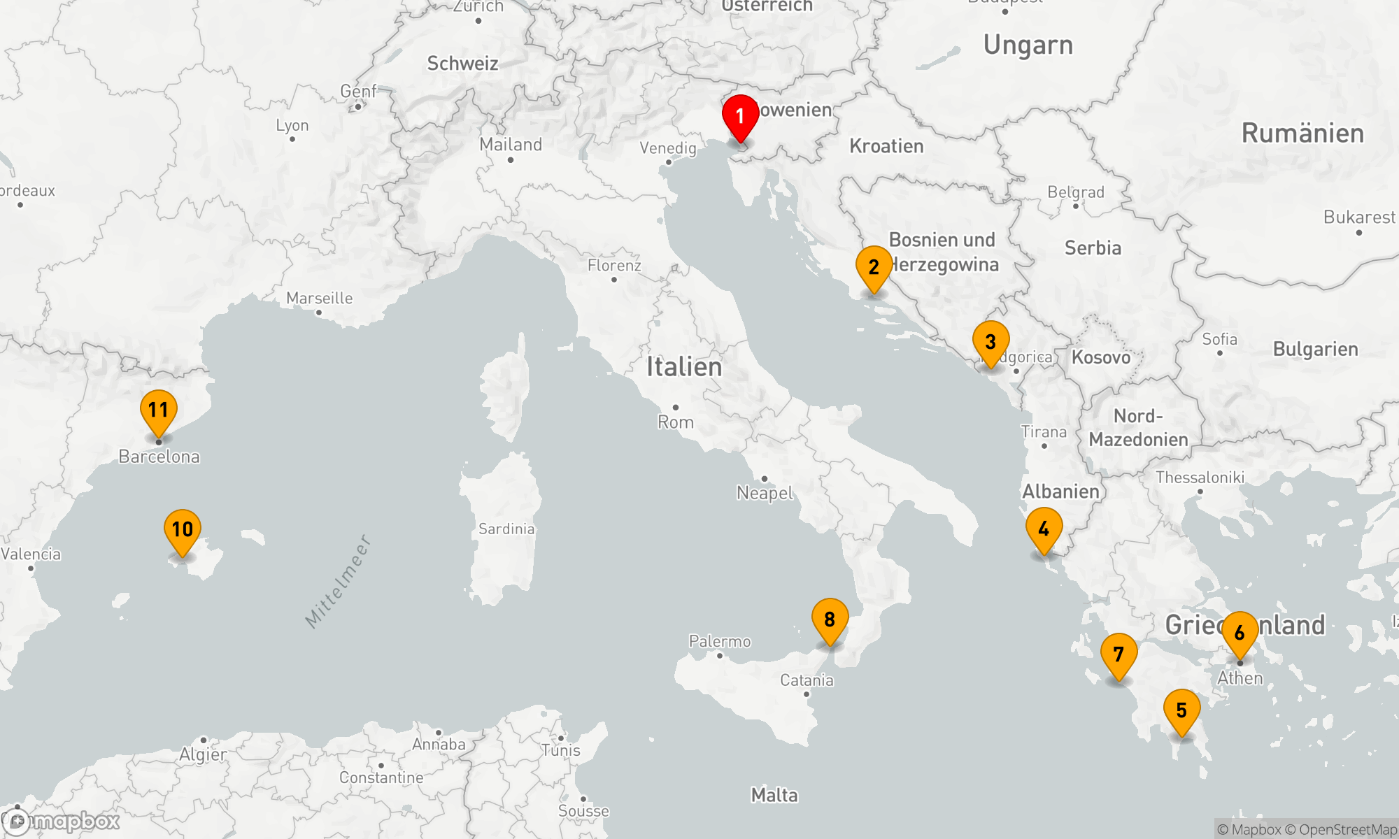 Route 10 Nächte - TO SPAIN WITH LOVE